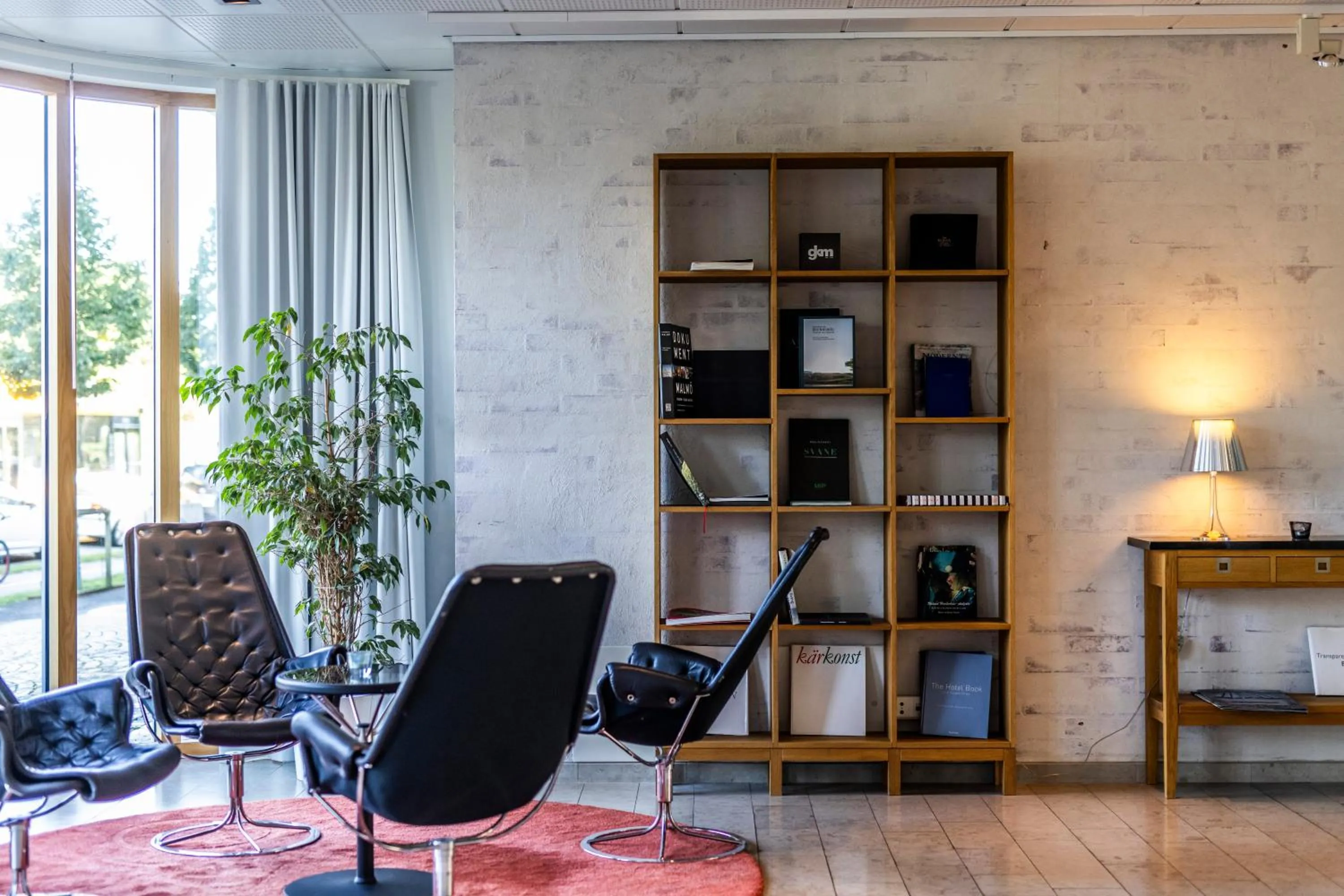 Seating area in First Hotel Planetstaden