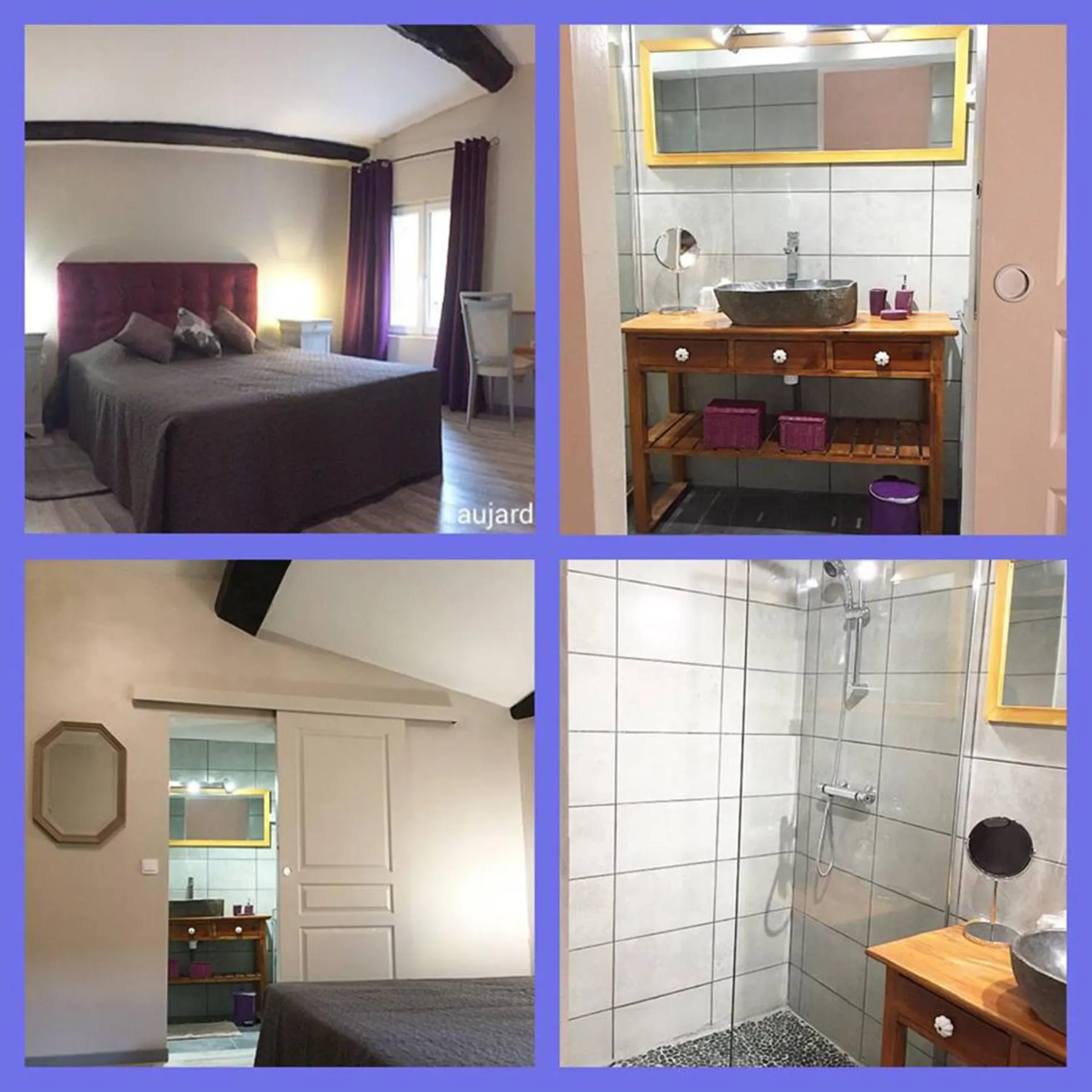 Bed in Au jardin d'Amphora