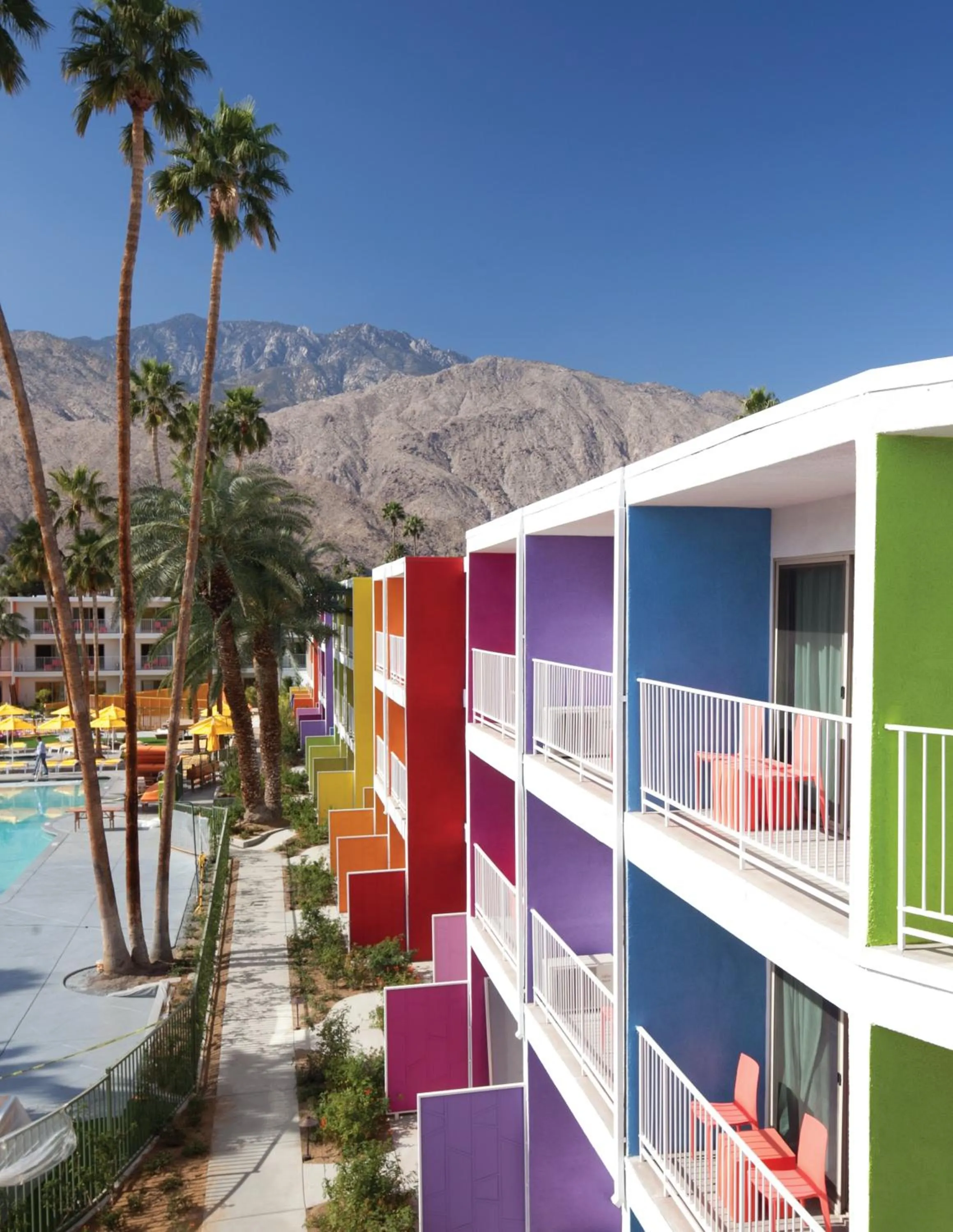 Facade/entrance in The Saguaro Palm Springs