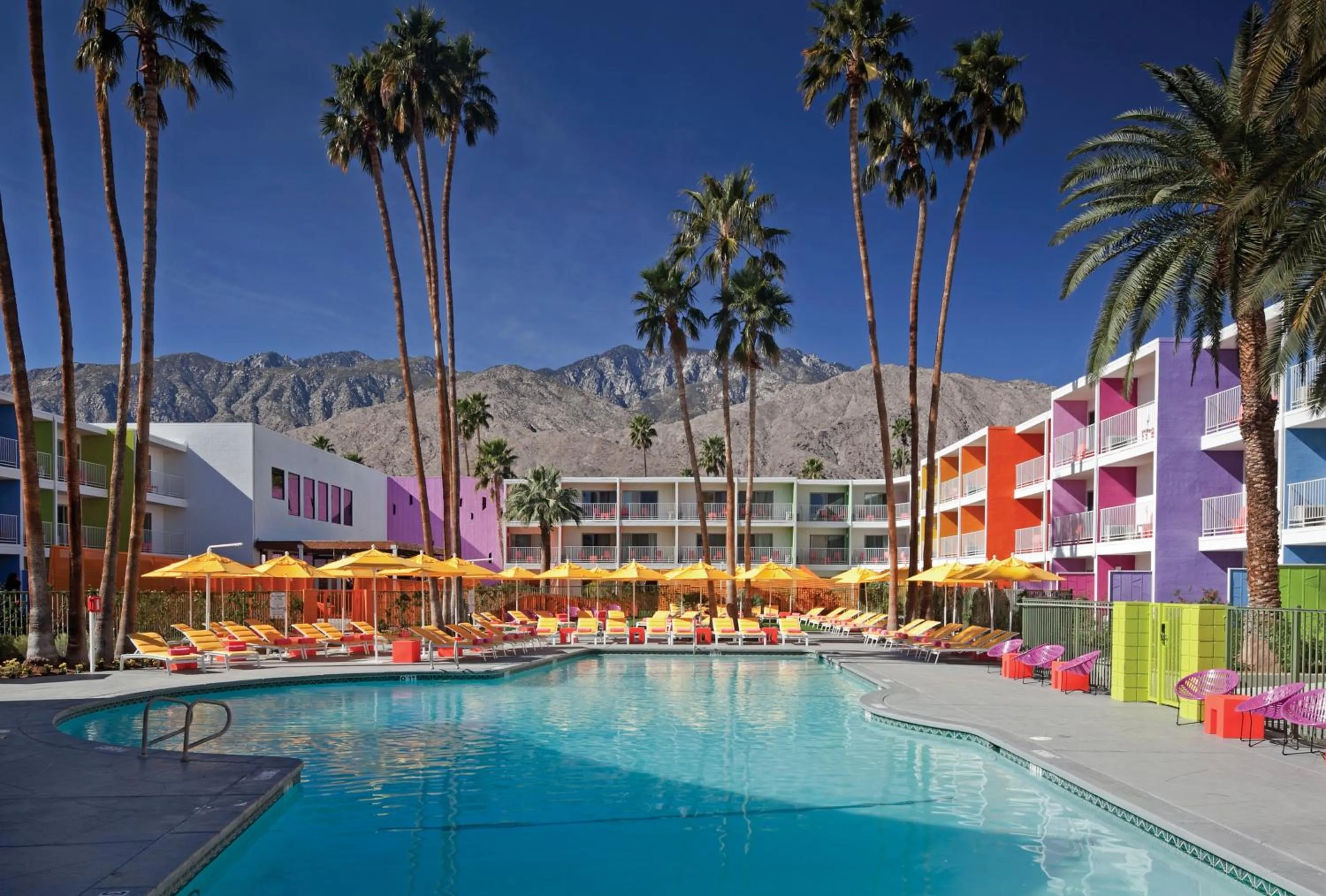 Swimming pool in The Saguaro Palm Springs