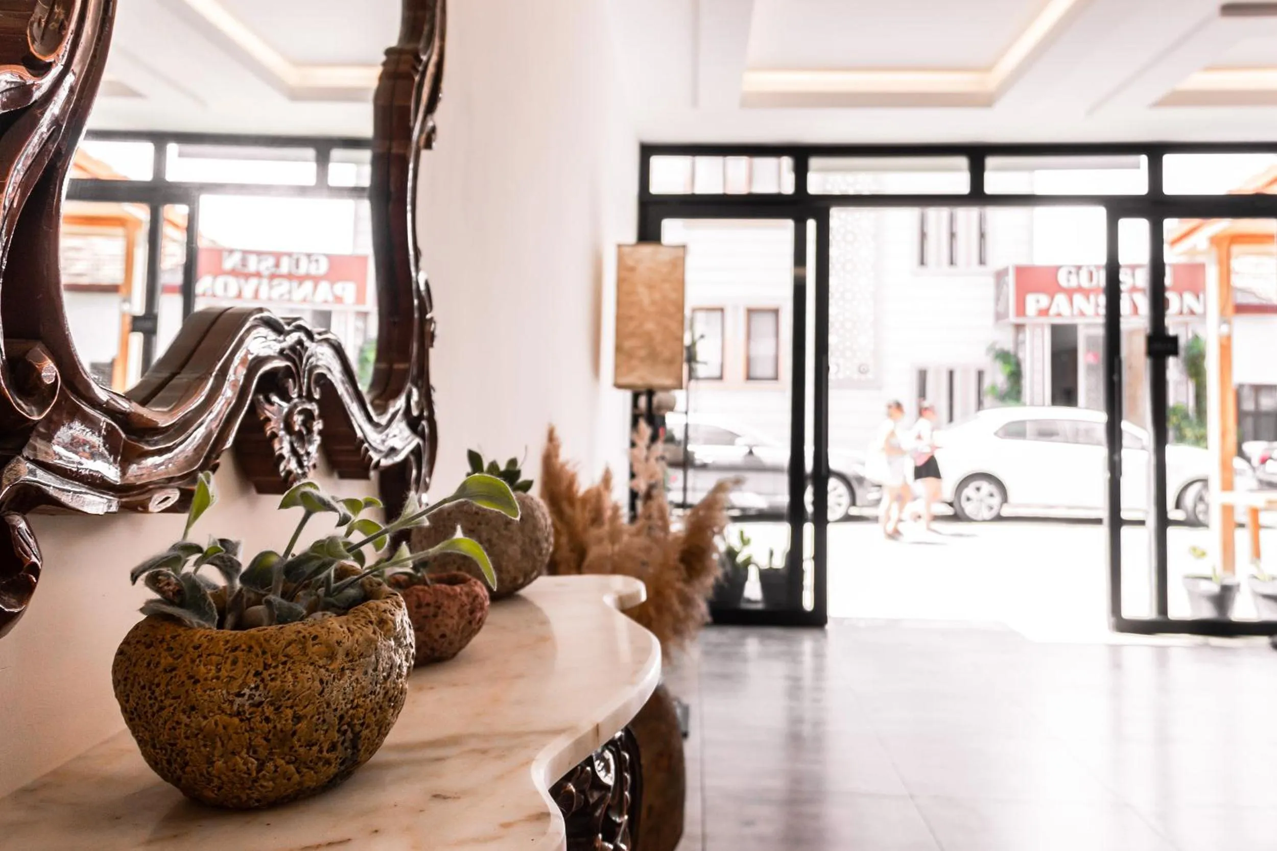Lobby or reception in Kaş Old Town Hotel