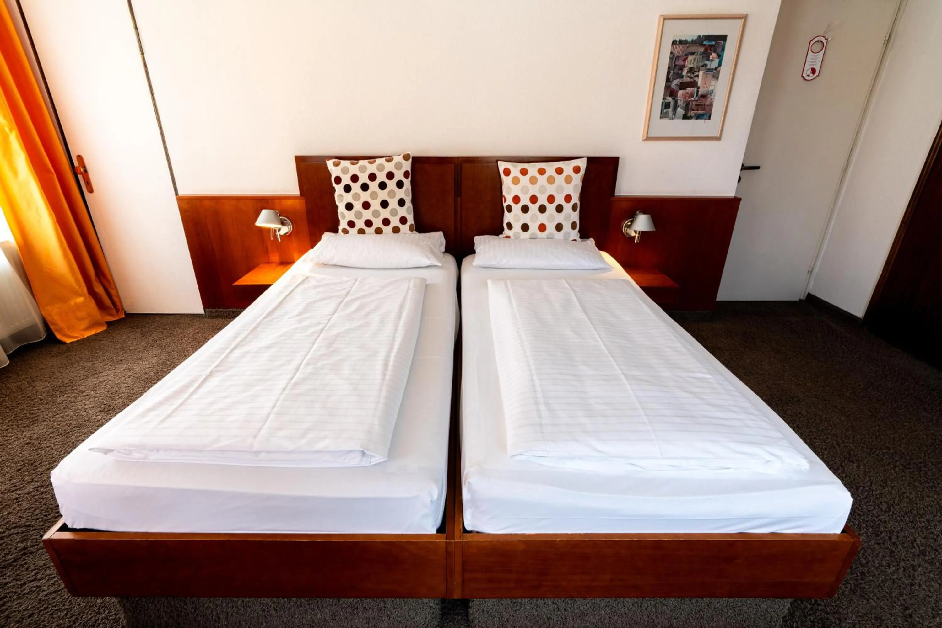 Bed in Hotel Carlton Munich