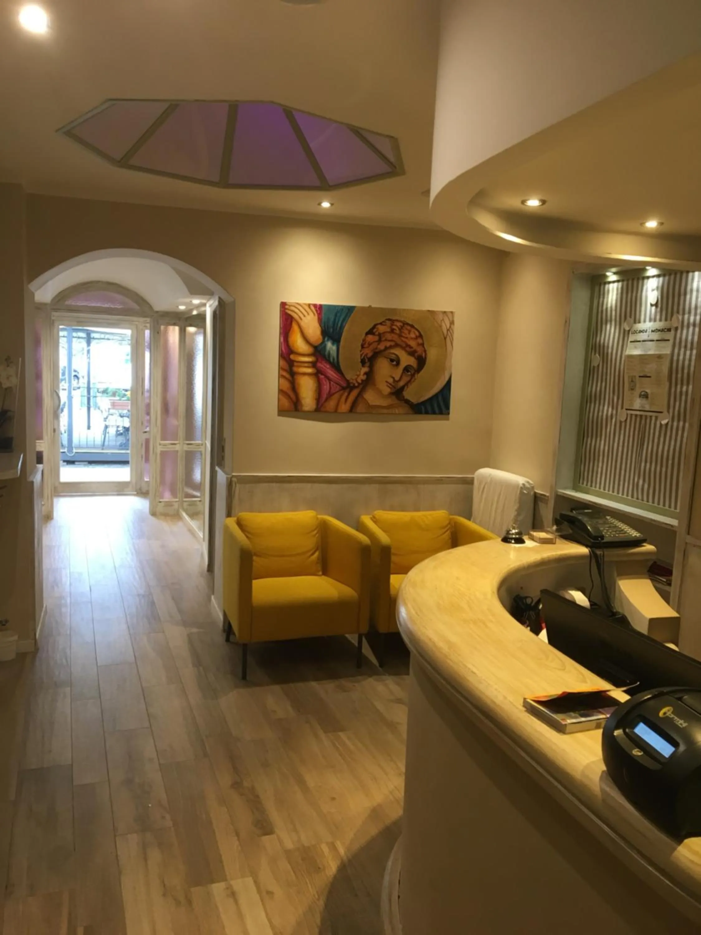 Lobby or reception in Locanda le Monache