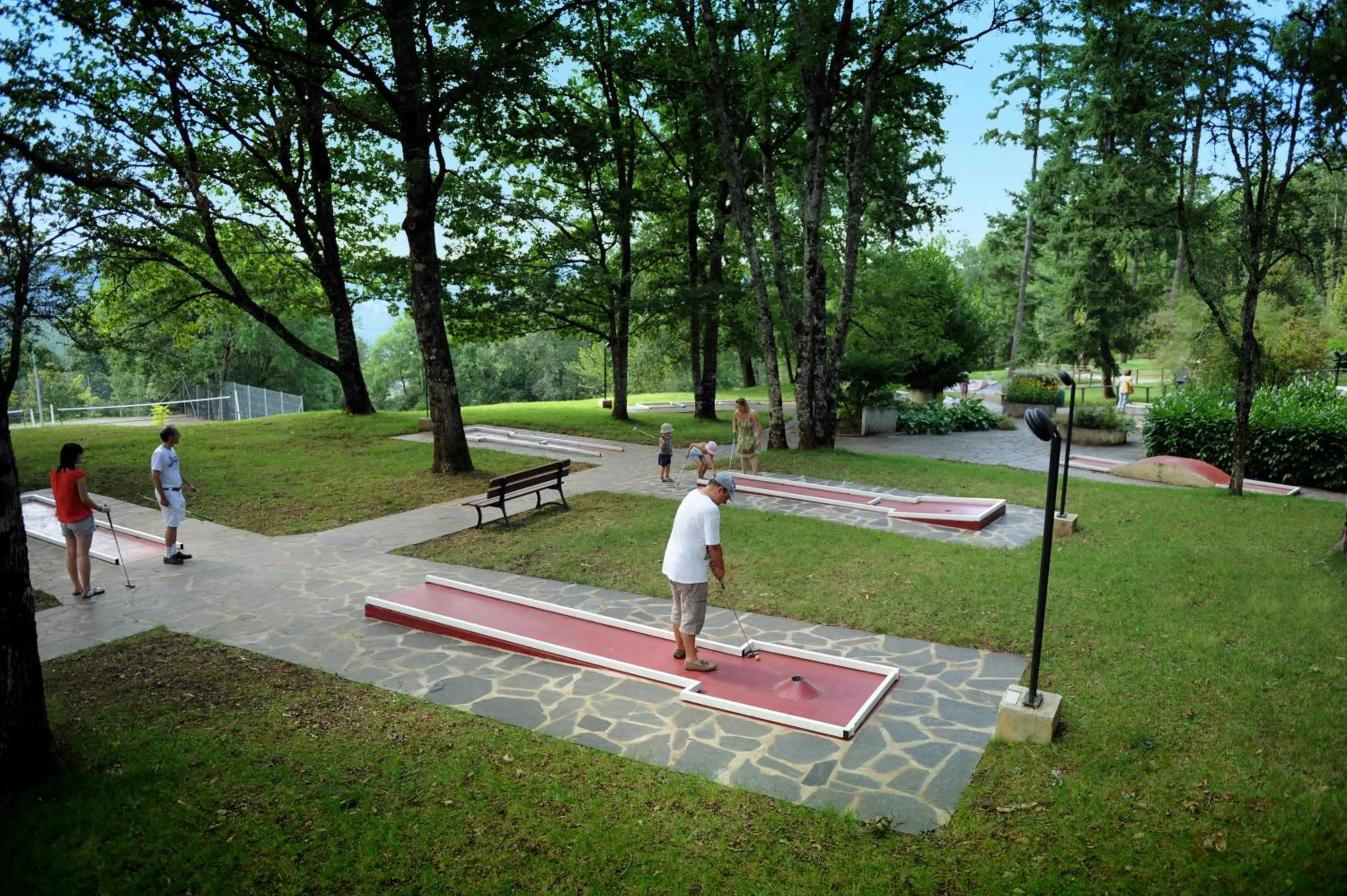 Minigolf in VVF Aveyron Najac