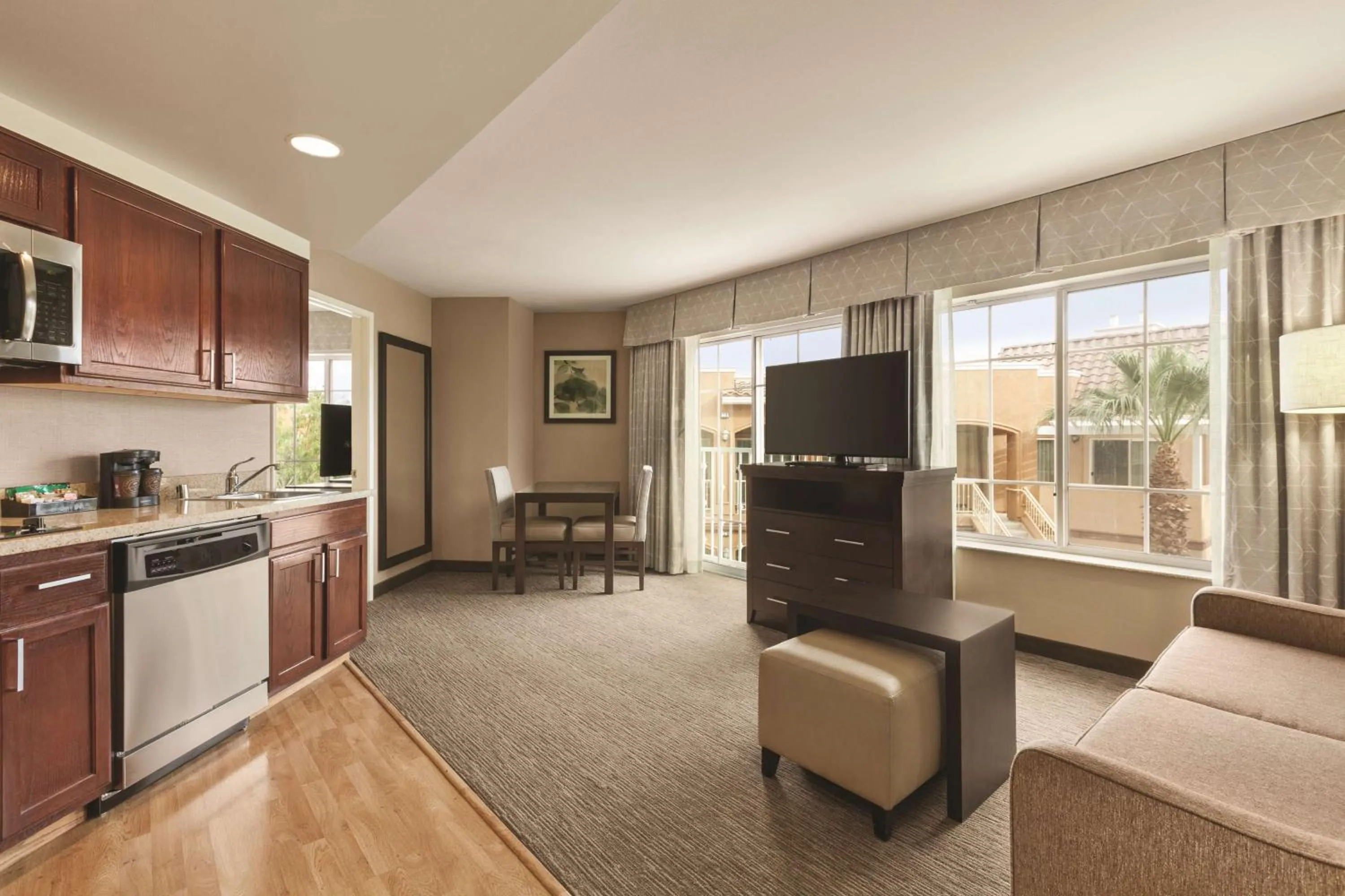Bedroom in Homewood Suites by Hilton La Quinta