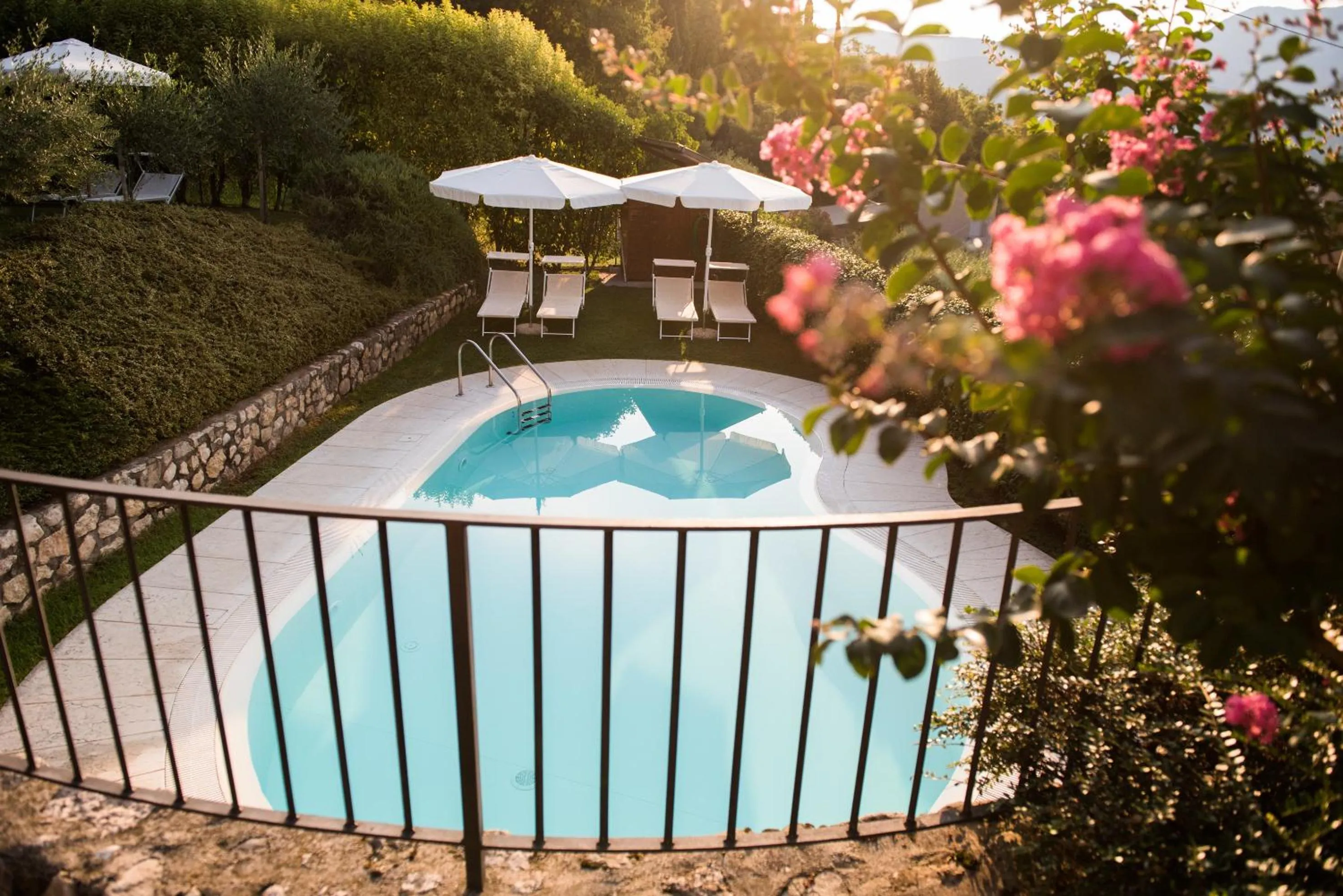 Garden in B&B La Rubiana