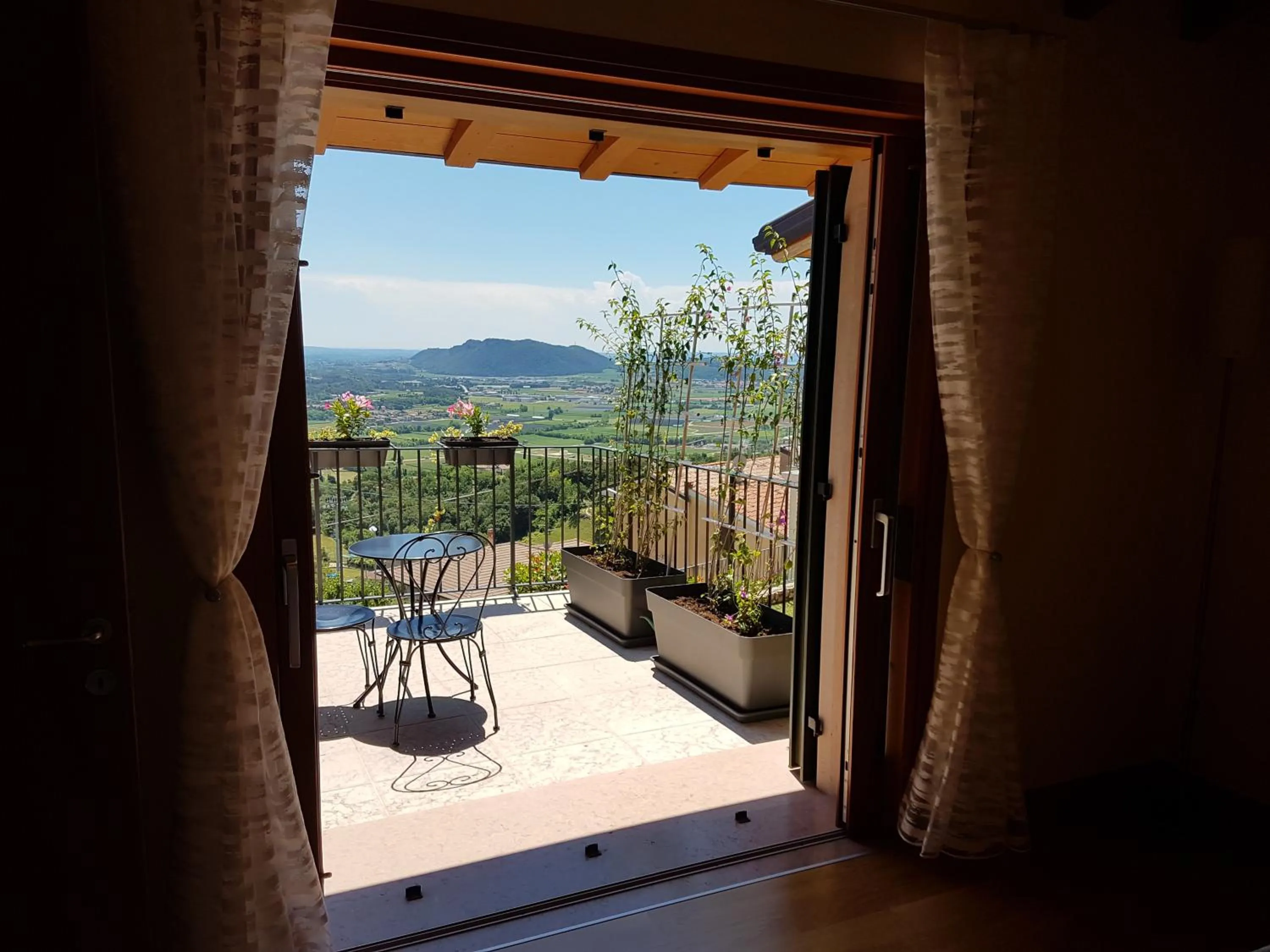 Balcony/Terrace in B&B La Rubiana
