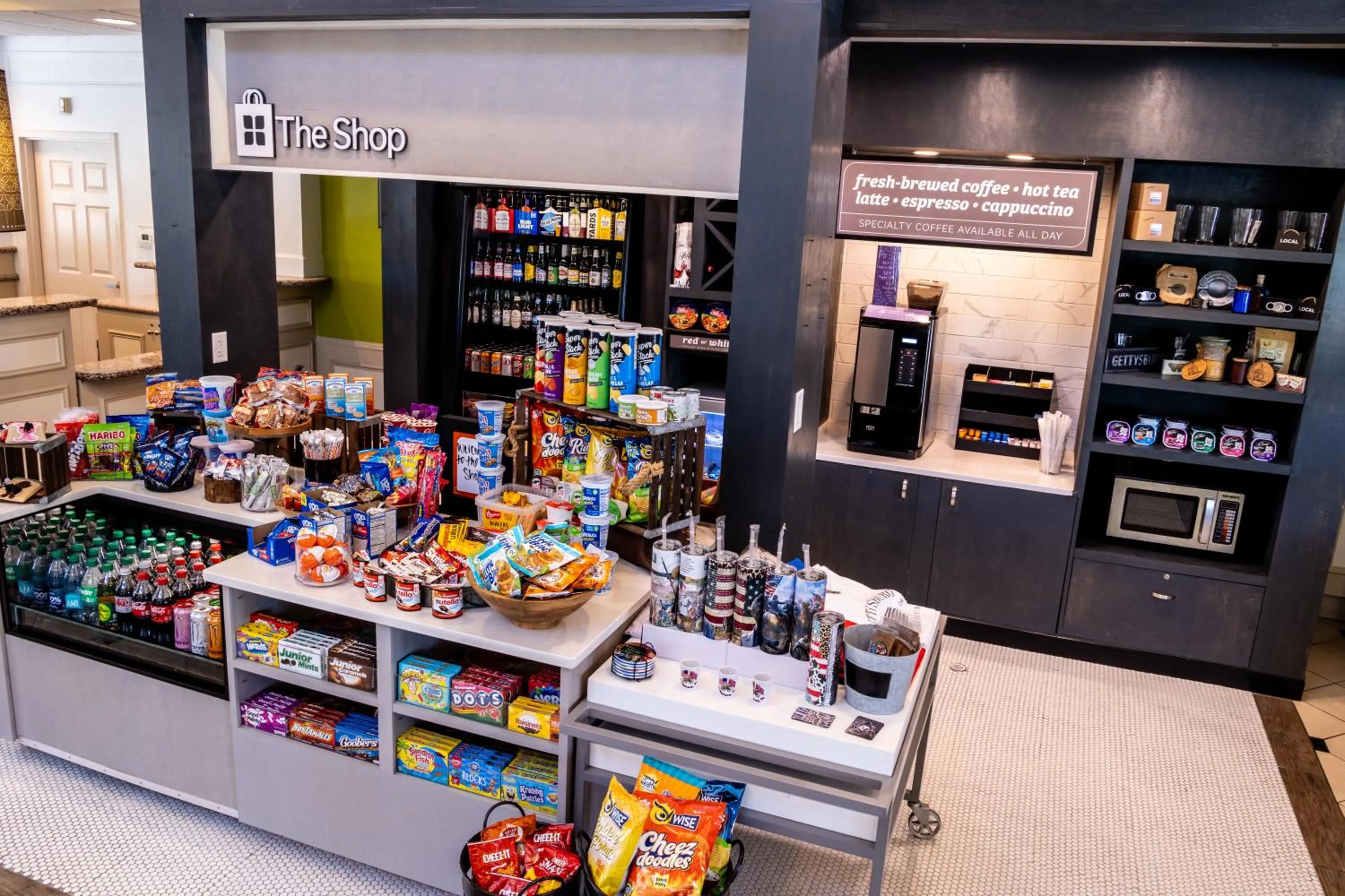 On-site shops in Hilton Garden Inn Gettysburg