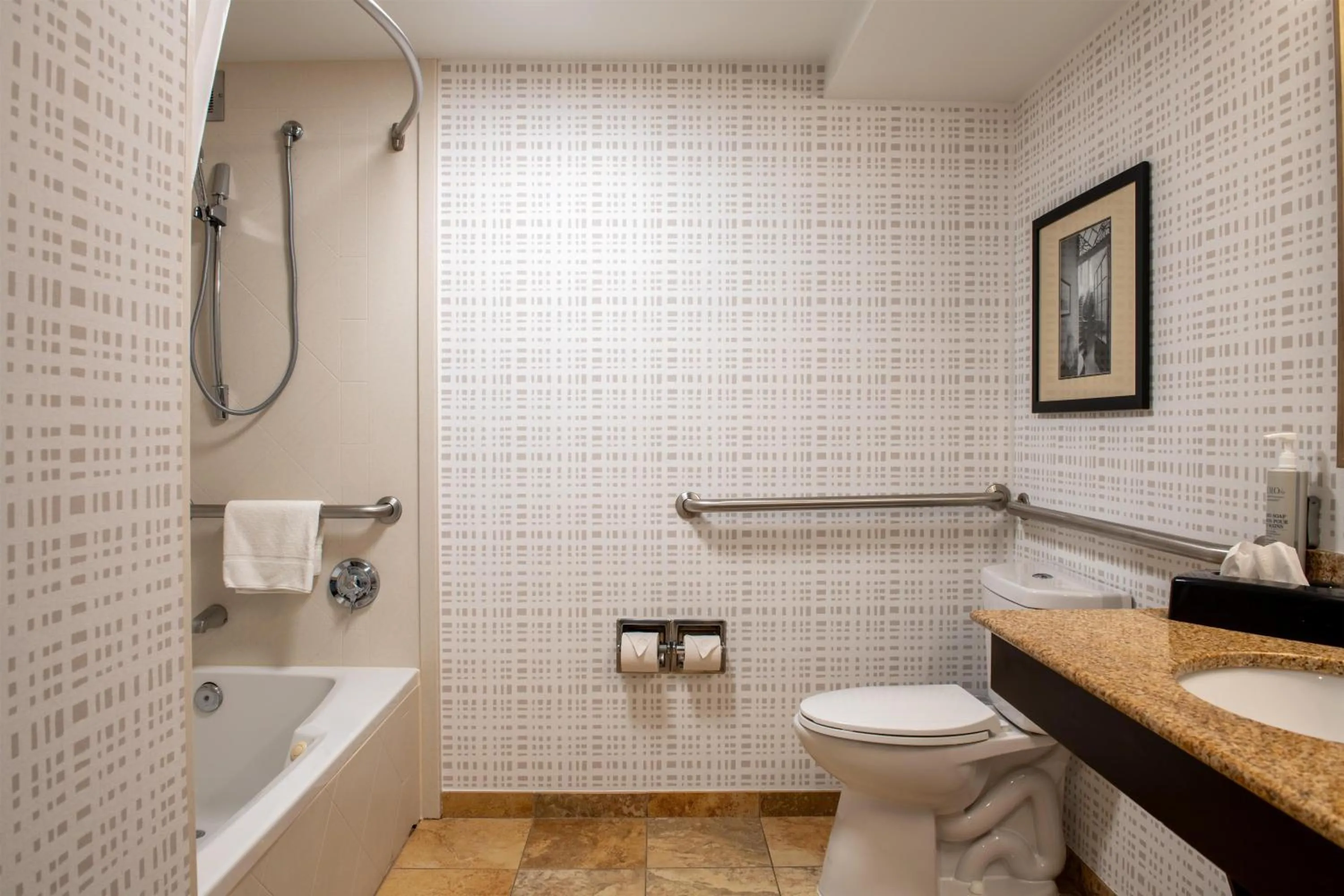 Bathroom in Hampton Inn Portsmouth Central