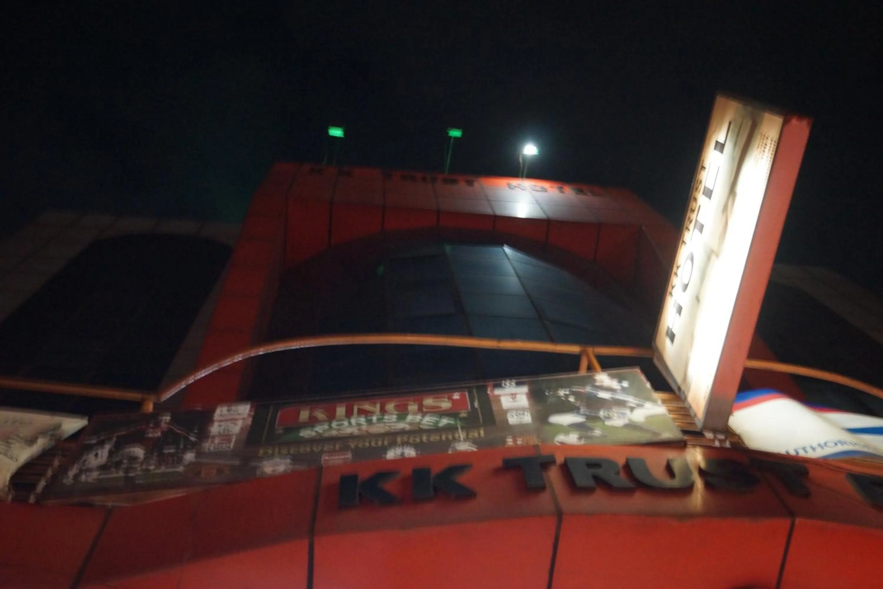 Floor plan in KK Trust Hotel Kampala