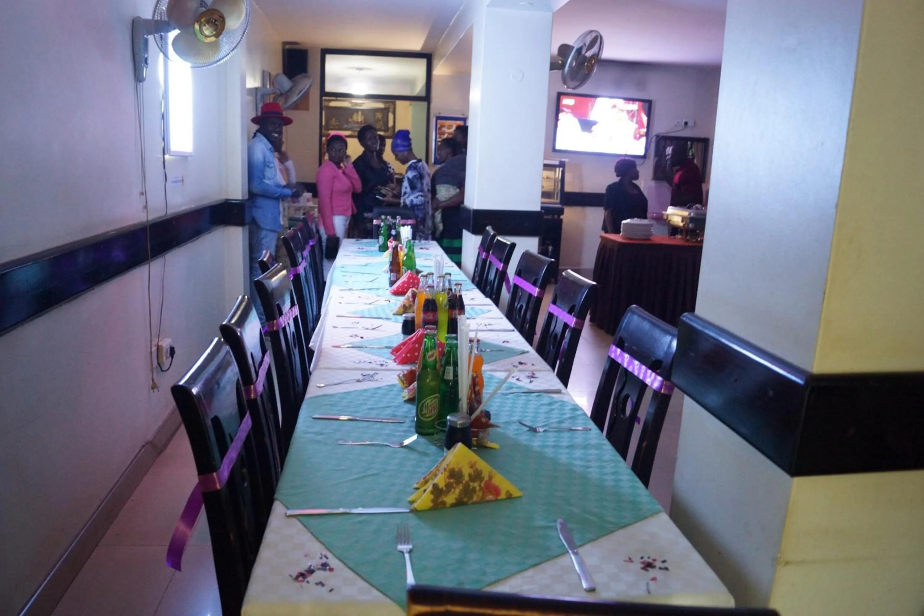 Property building in KK Trust Hotel Kampala