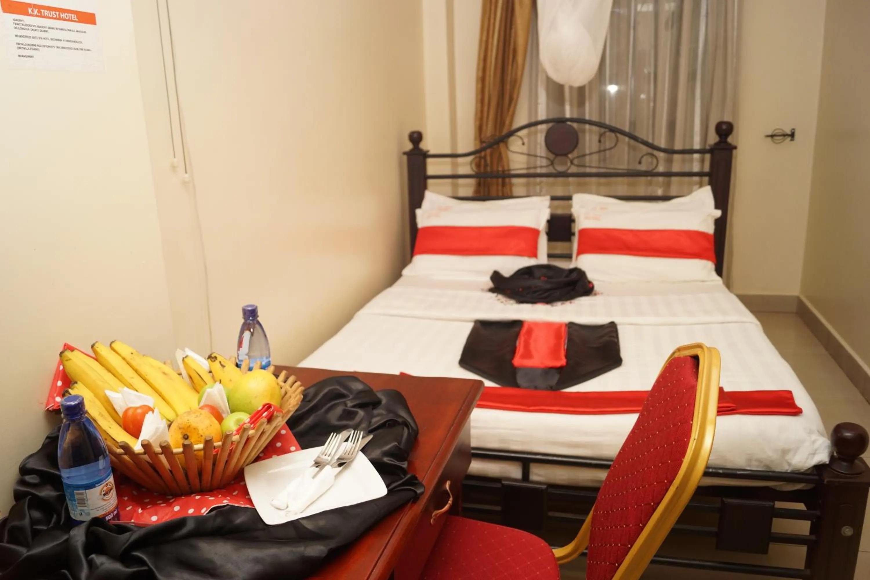 Property building in KK Trust Hotel Kampala