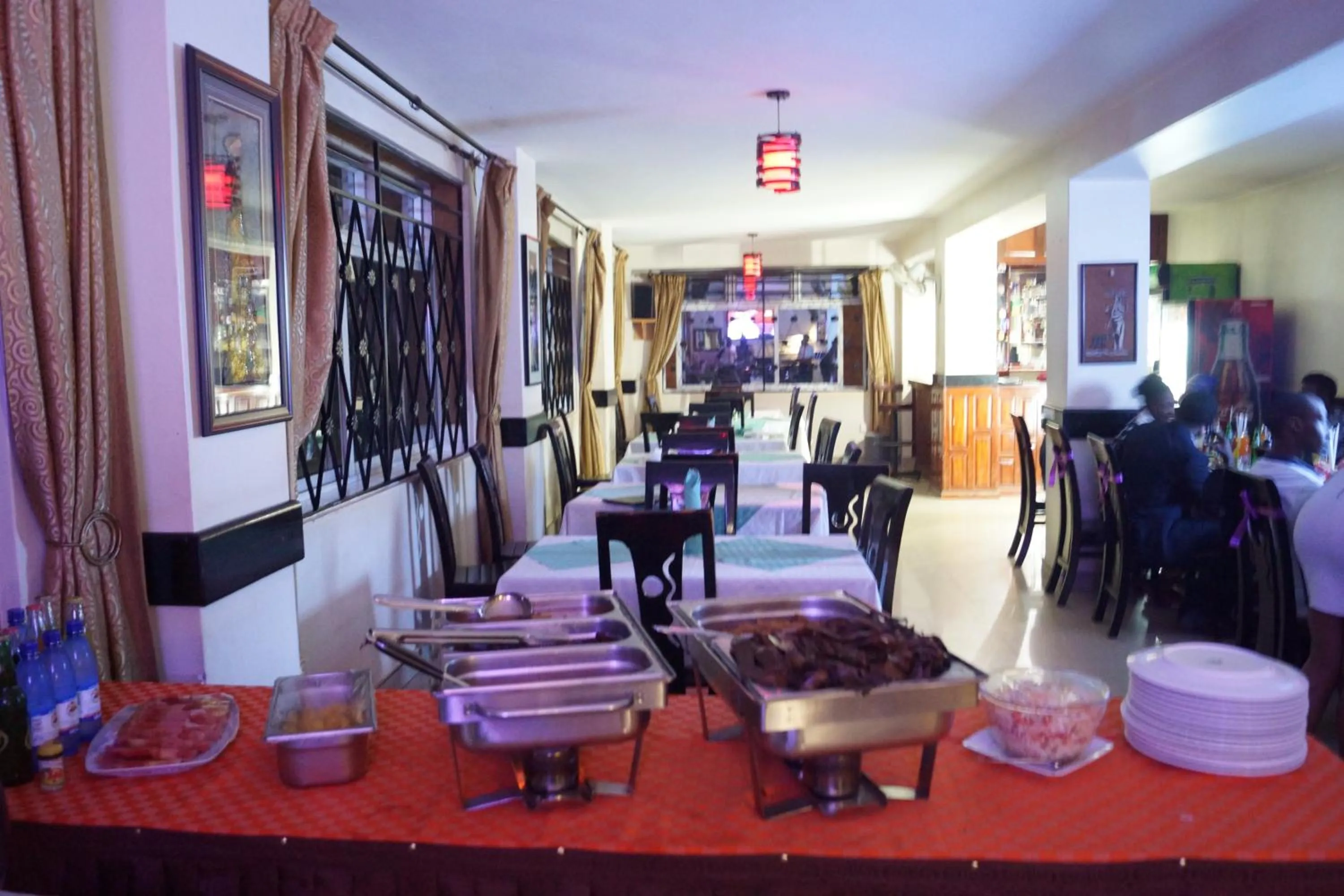 Property building in KK Trust Hotel Kampala