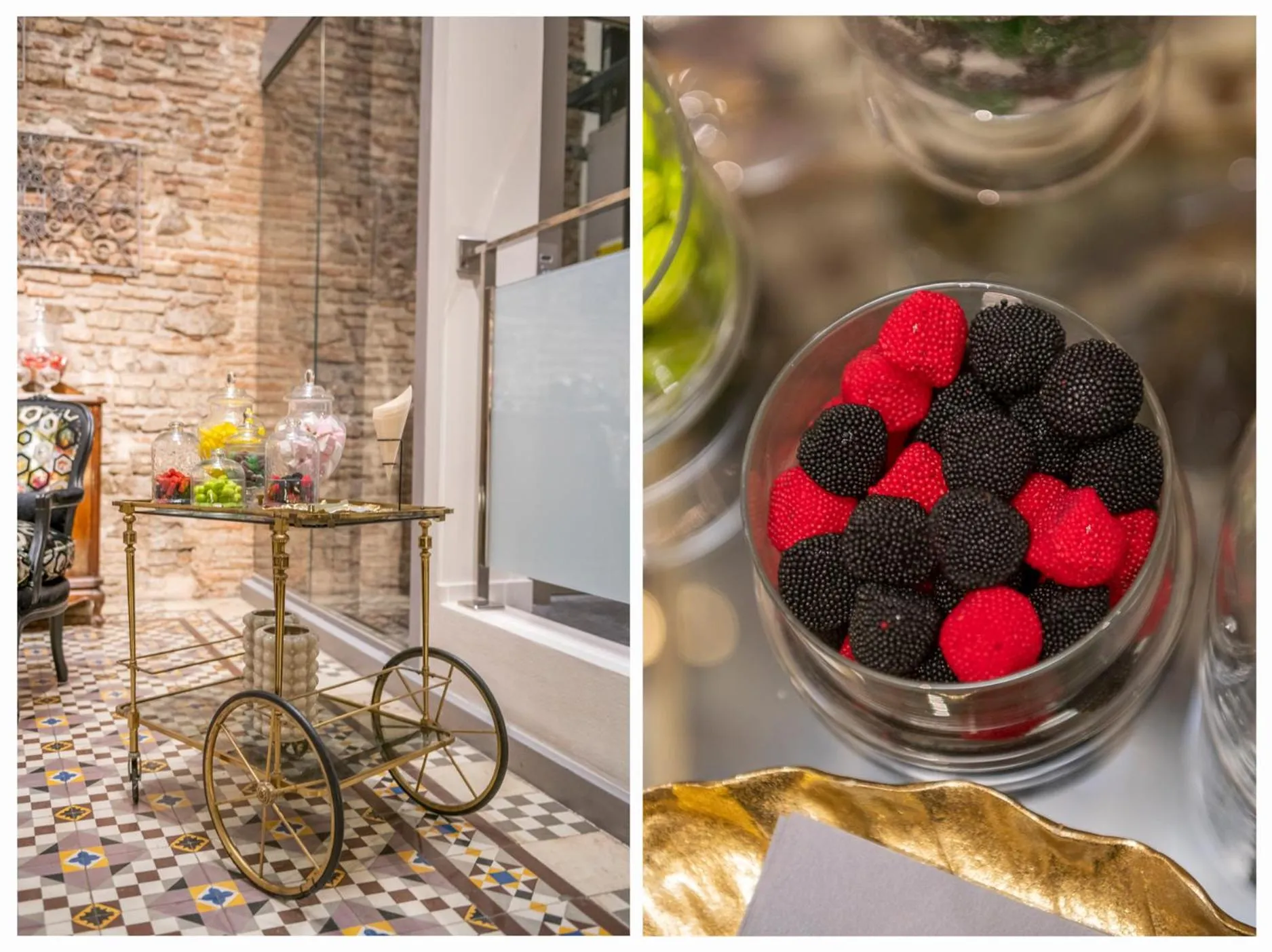 Lobby or reception in Hotel Palacete de Alamos