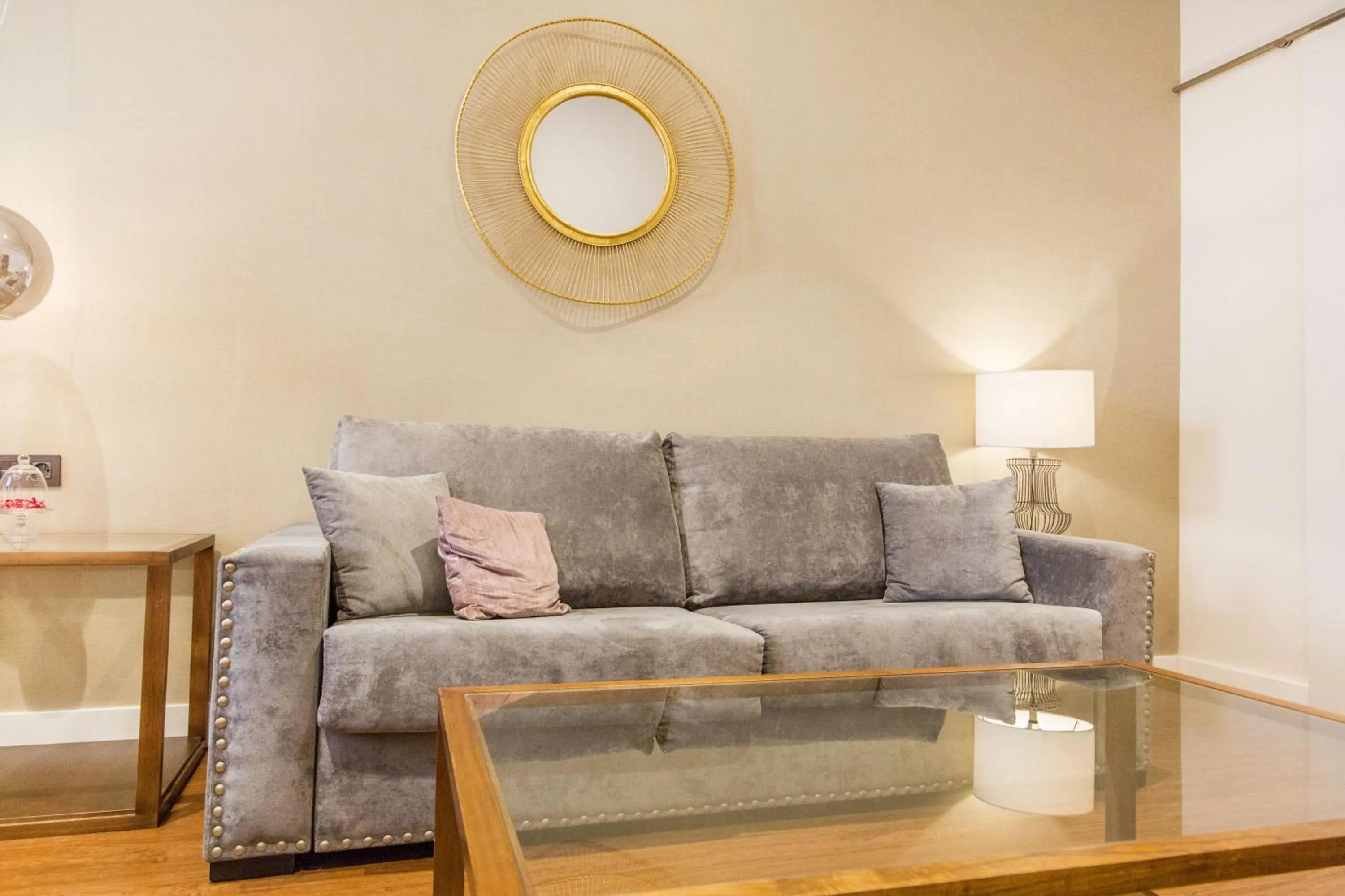 Living room in Hotel Palacete de Alamos