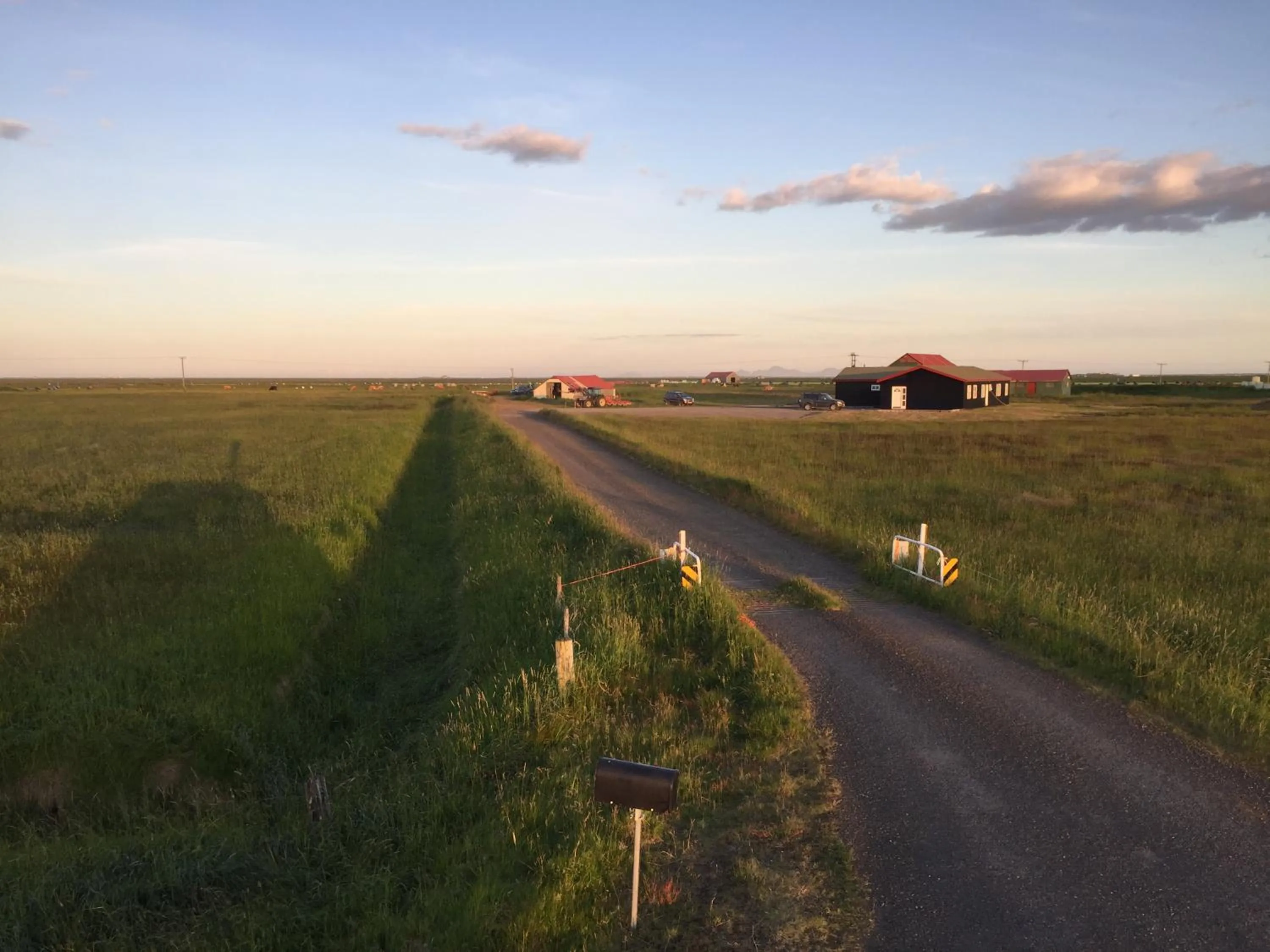 Natural landscape in Lindartún Guesthouse