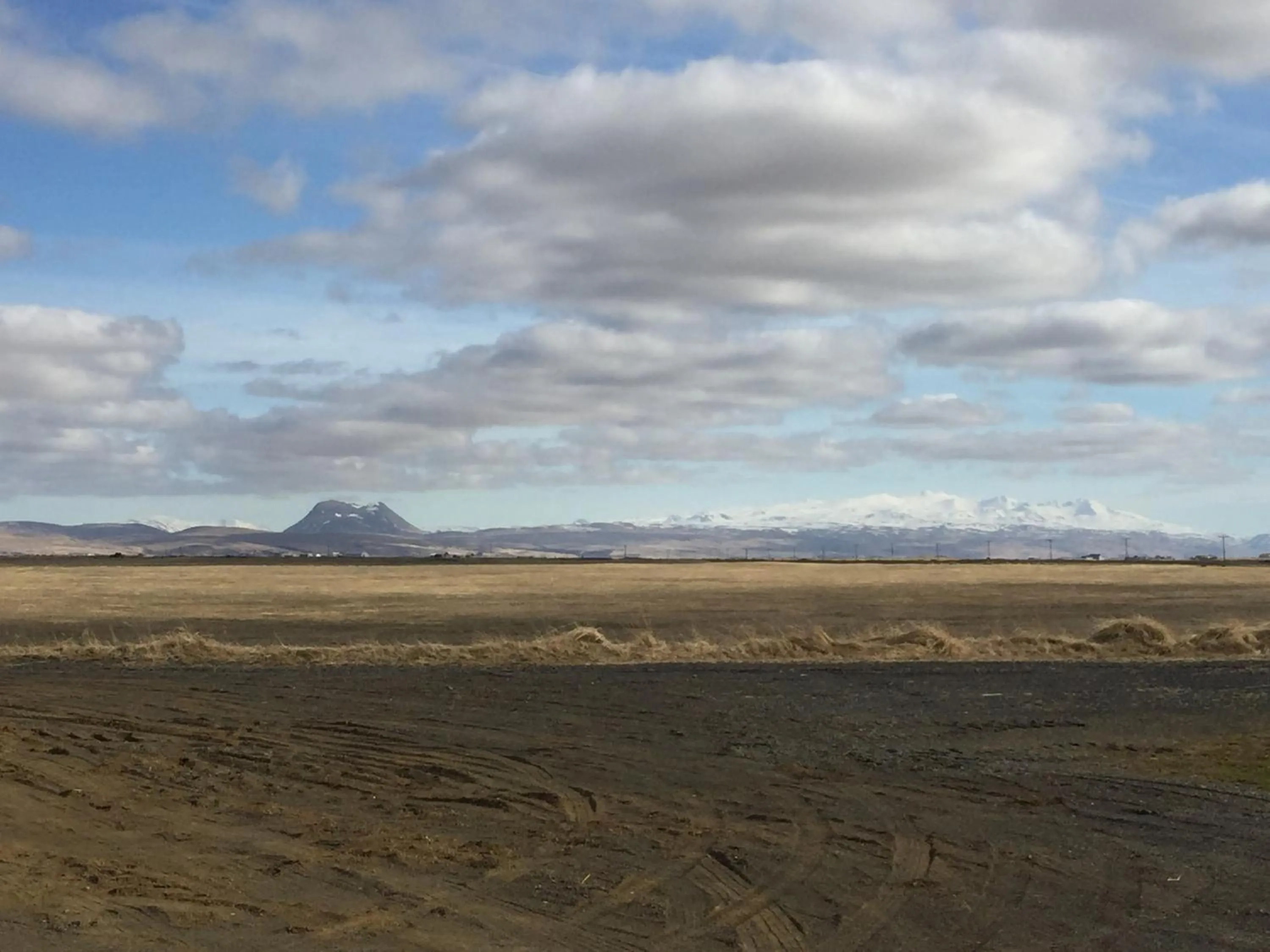 Natural landscape in Lindartún Guesthouse