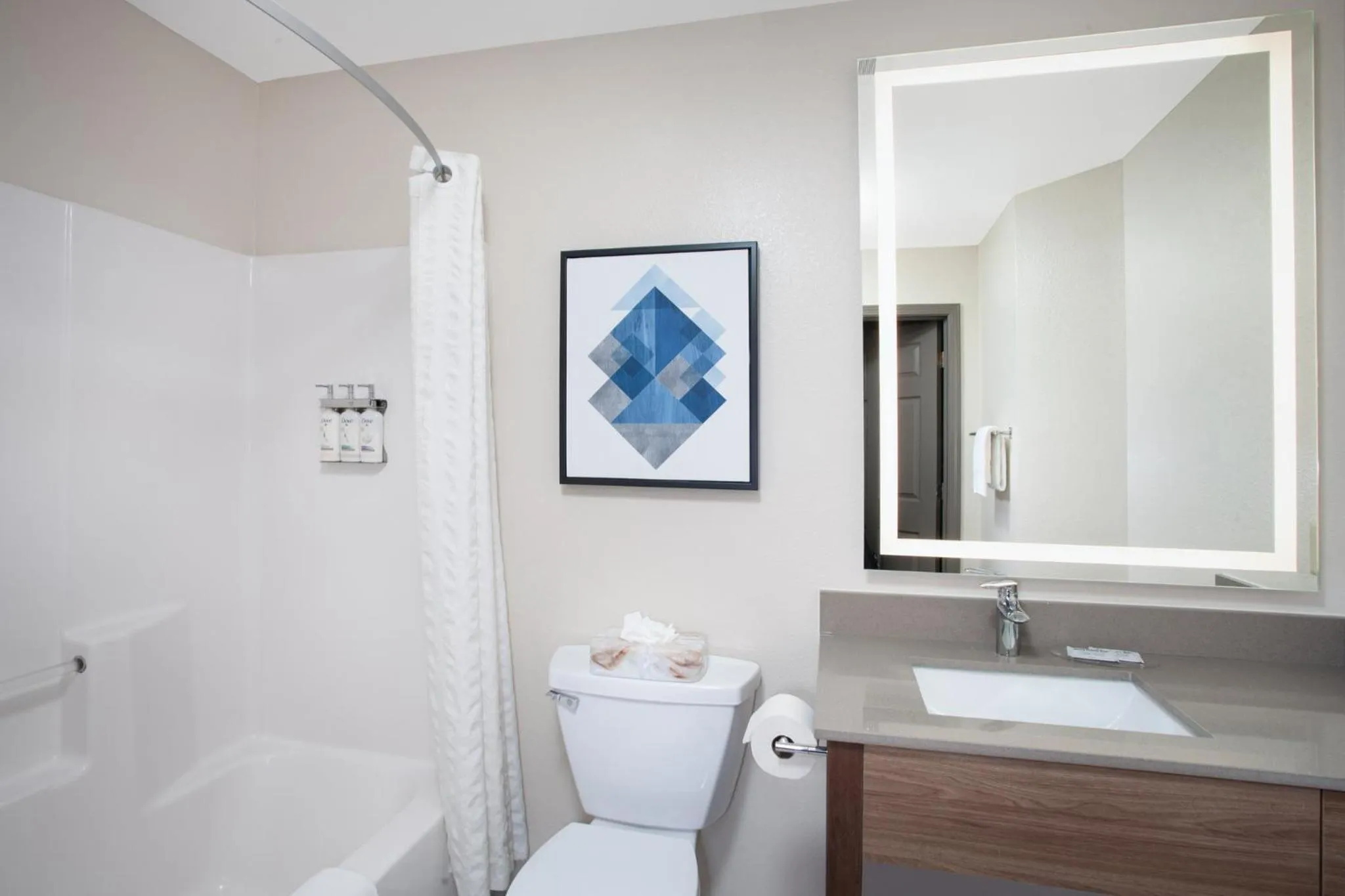 Bathroom in Candlewood Suites Louisville North by IHG