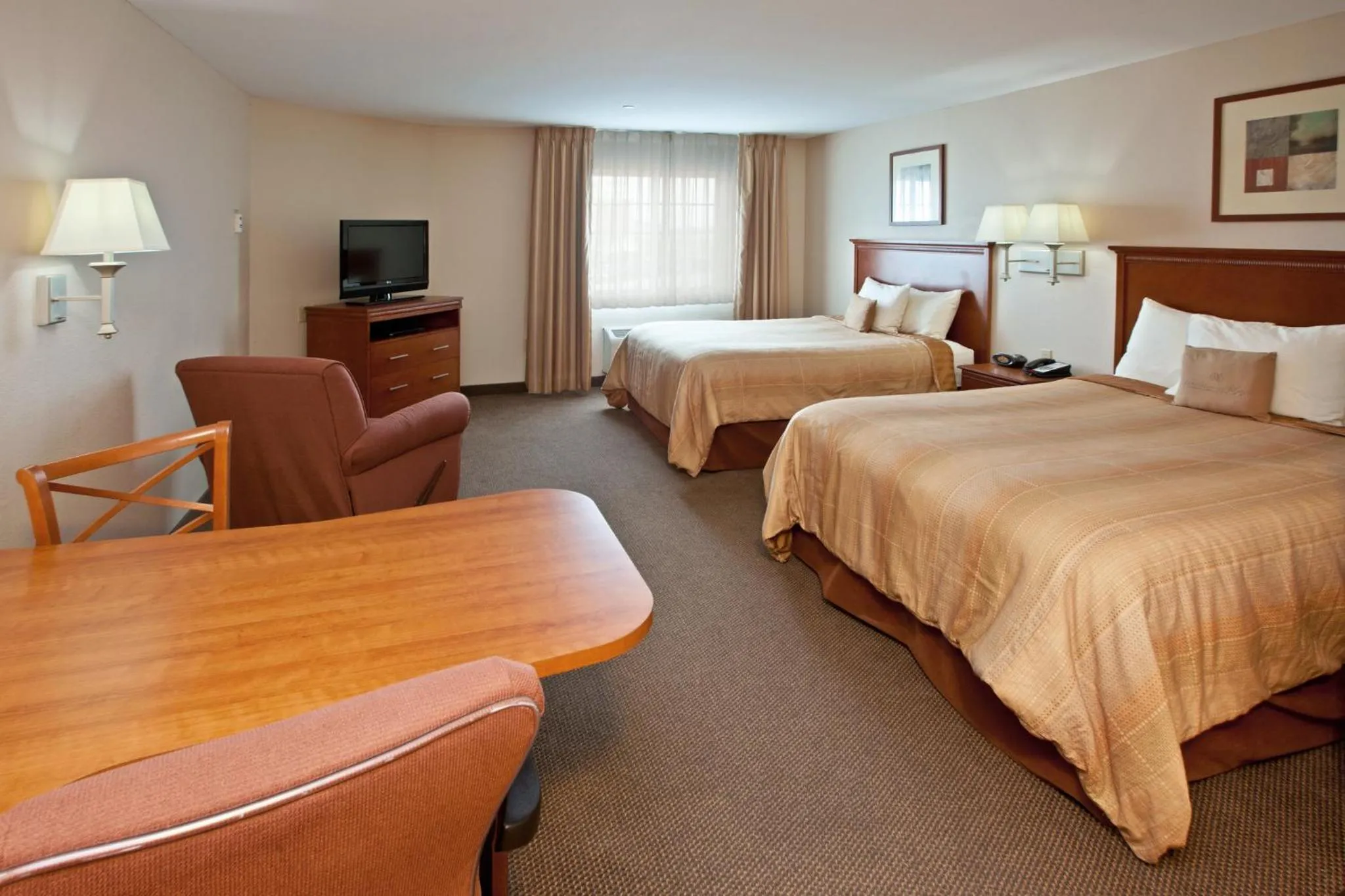Photo of the whole room, Bed in Candlewood Suites Louisville North by IHG