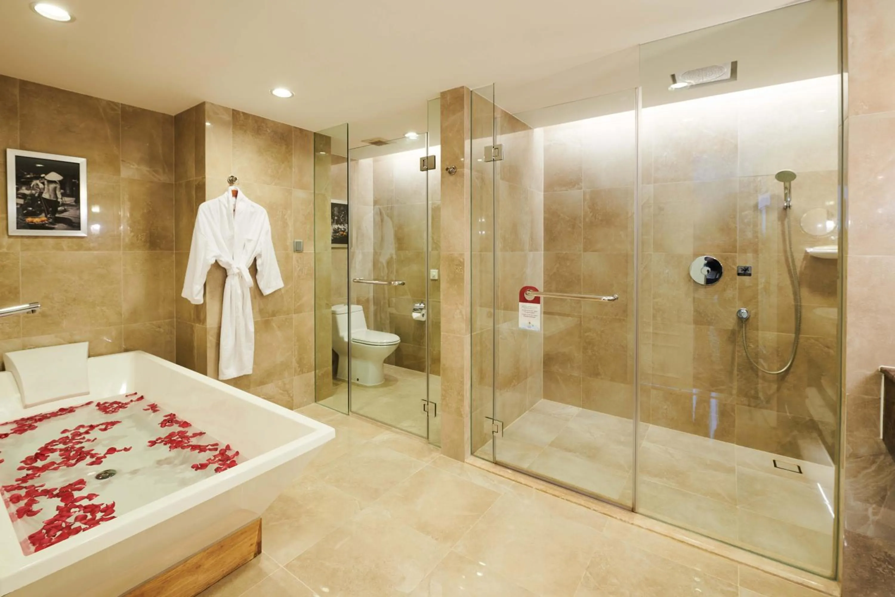 Bathroom in Eastin Grand Hotel Saigon