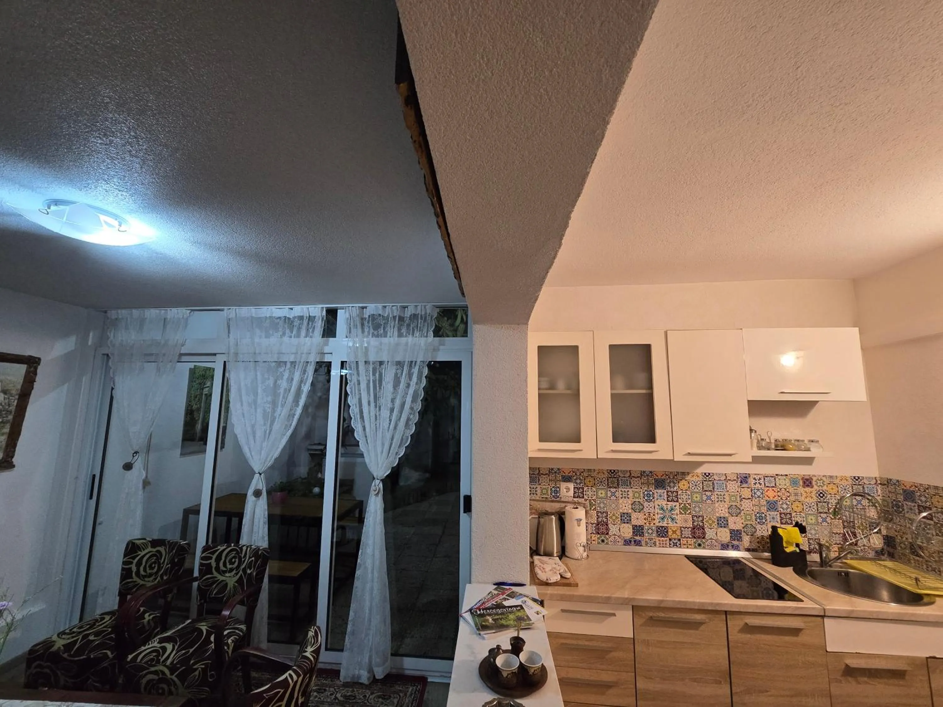 Kitchen or kitchenette in Pansion Infinity