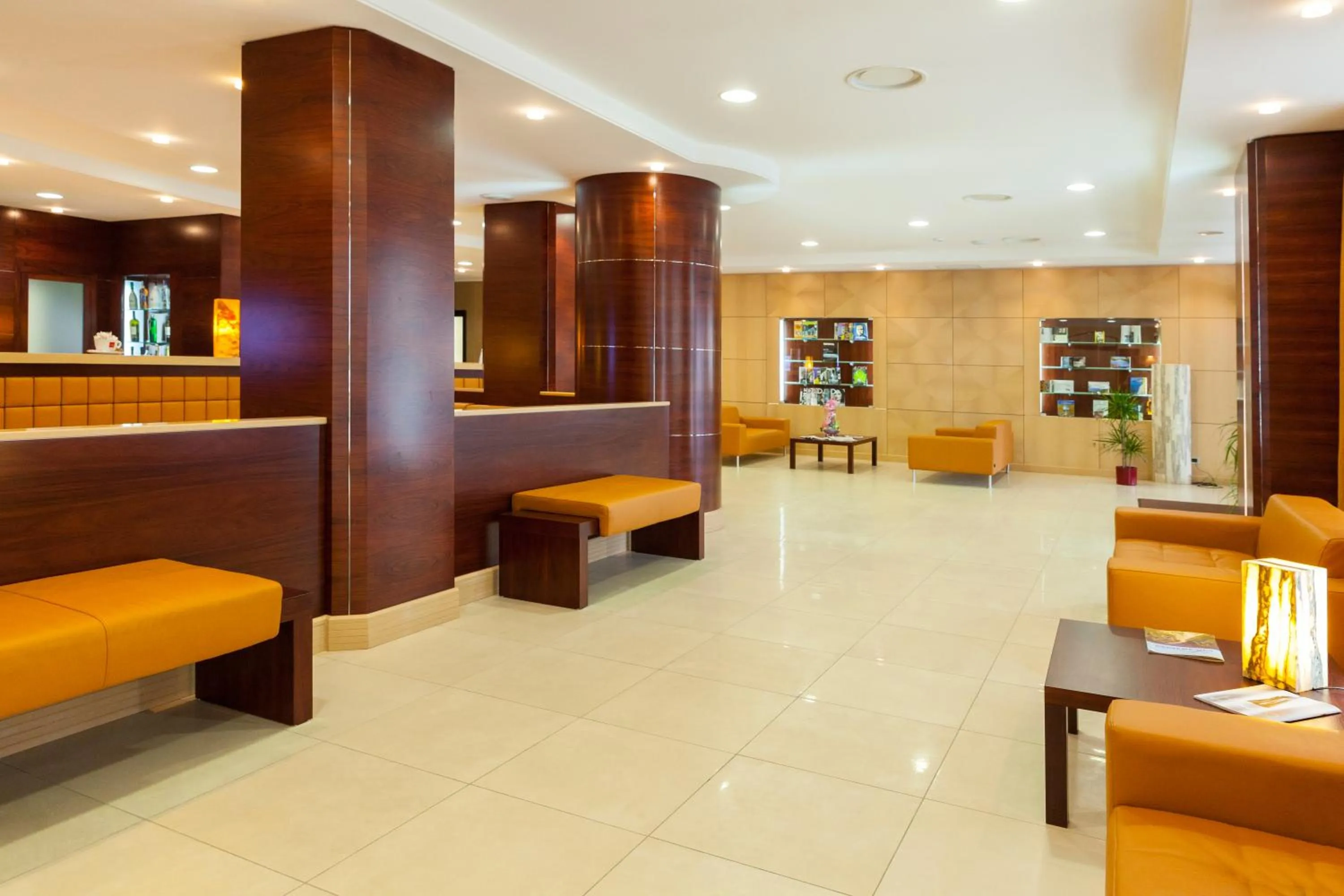 Lobby or reception in BV President Hotel