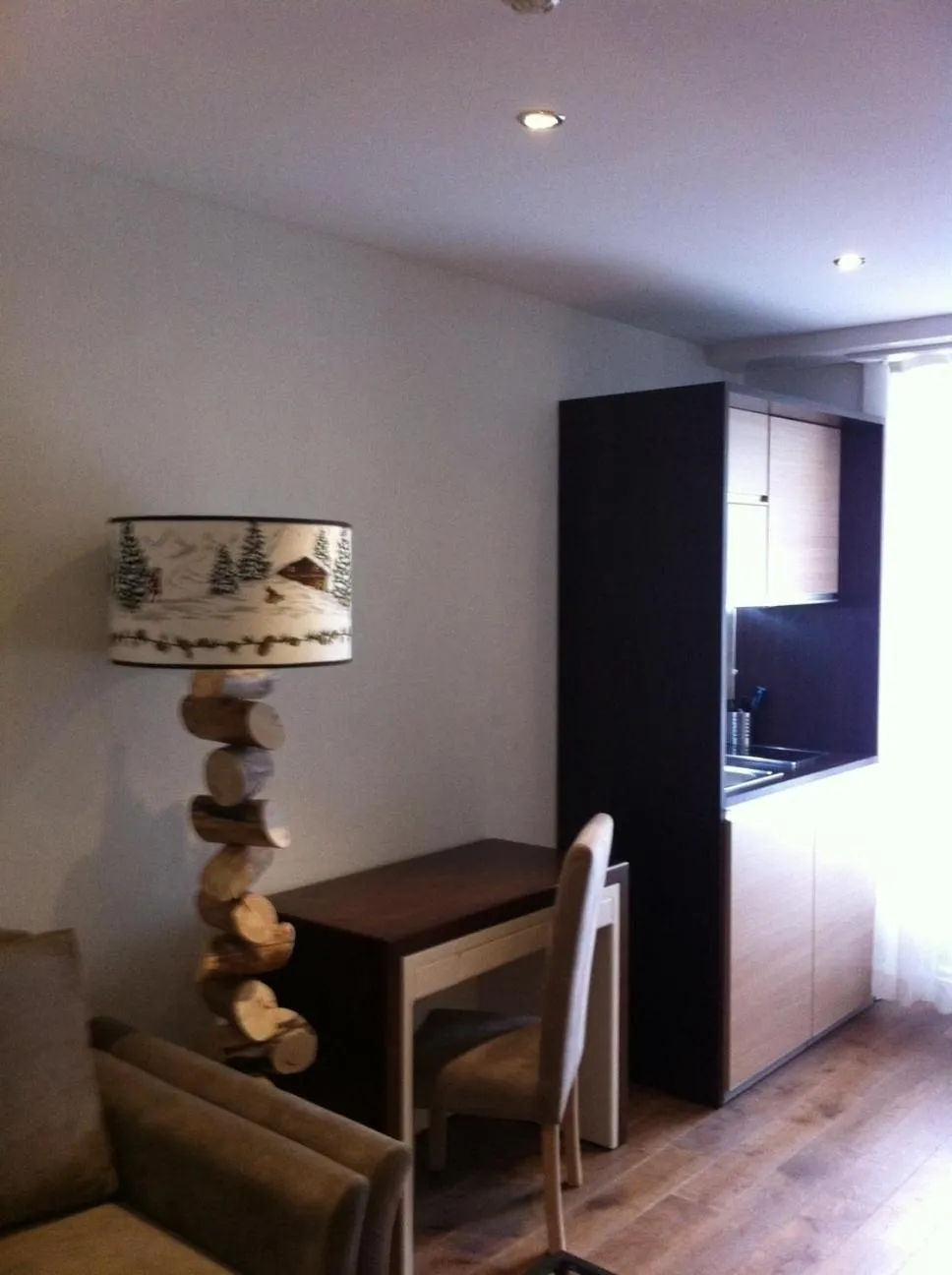 Seating area in Hotel de la Lande