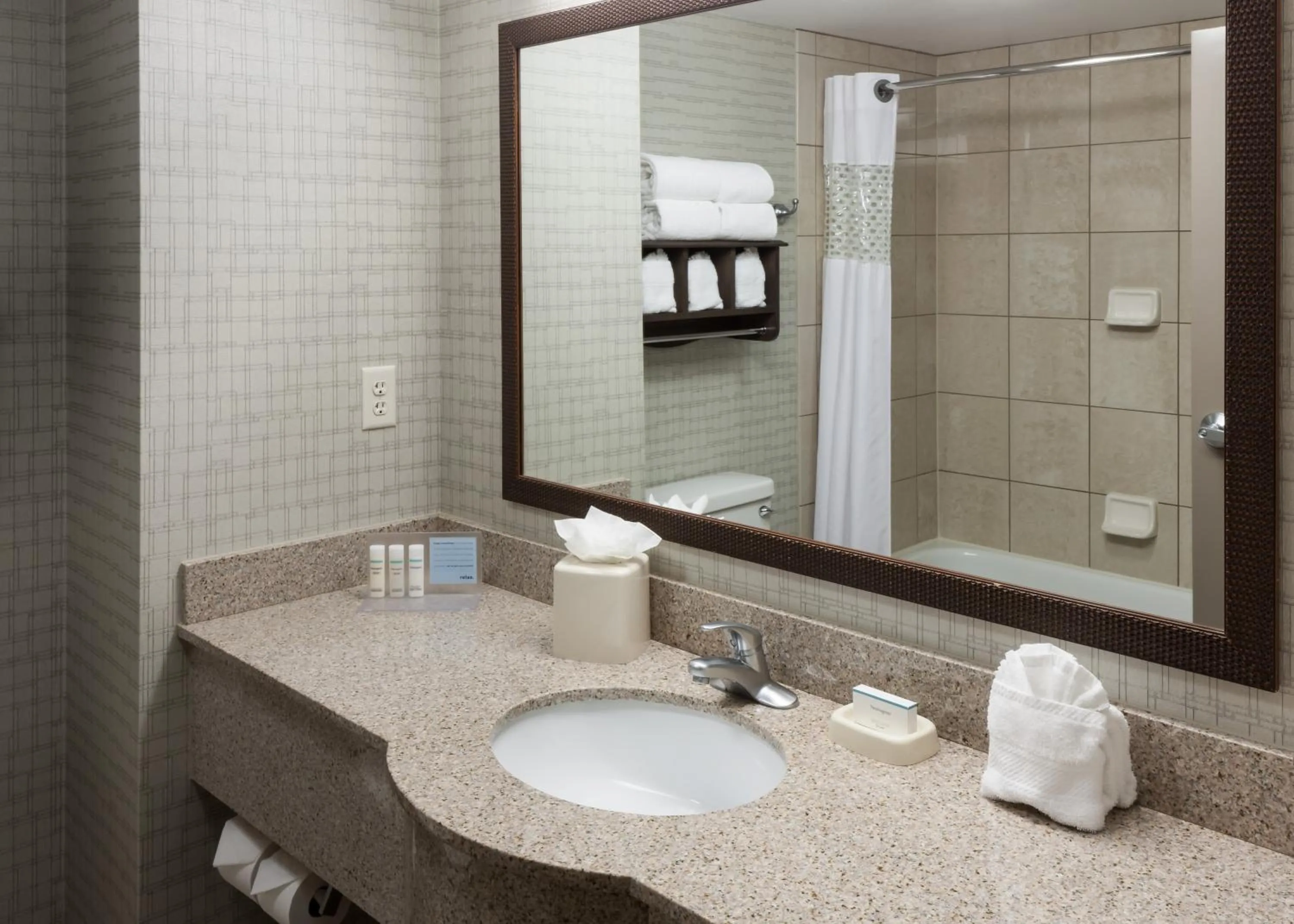 Bathroom in Hampton Inn & Suites Boise-Downtown