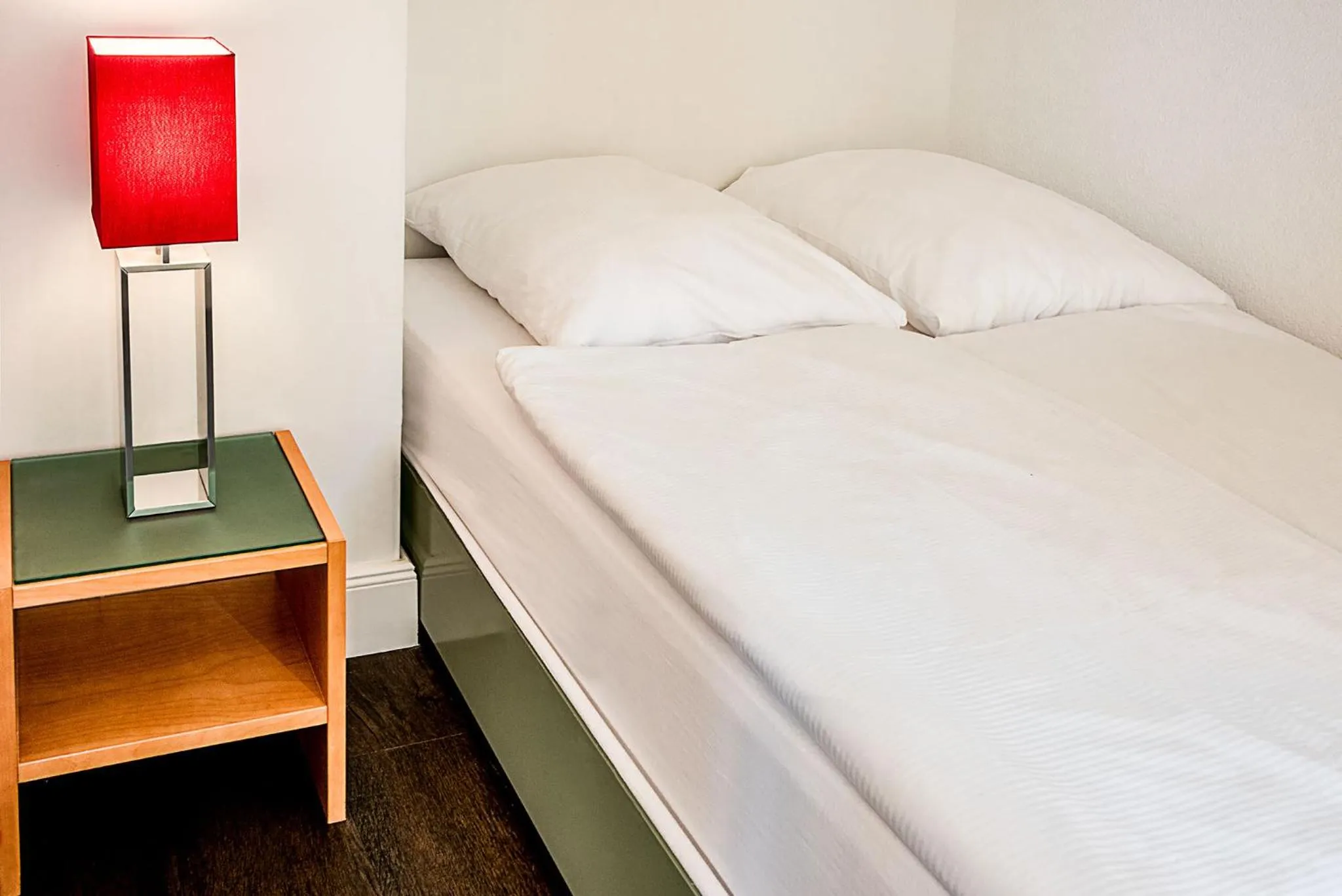 Decorative detail, Bed in Hotel SleepInn Volkspark