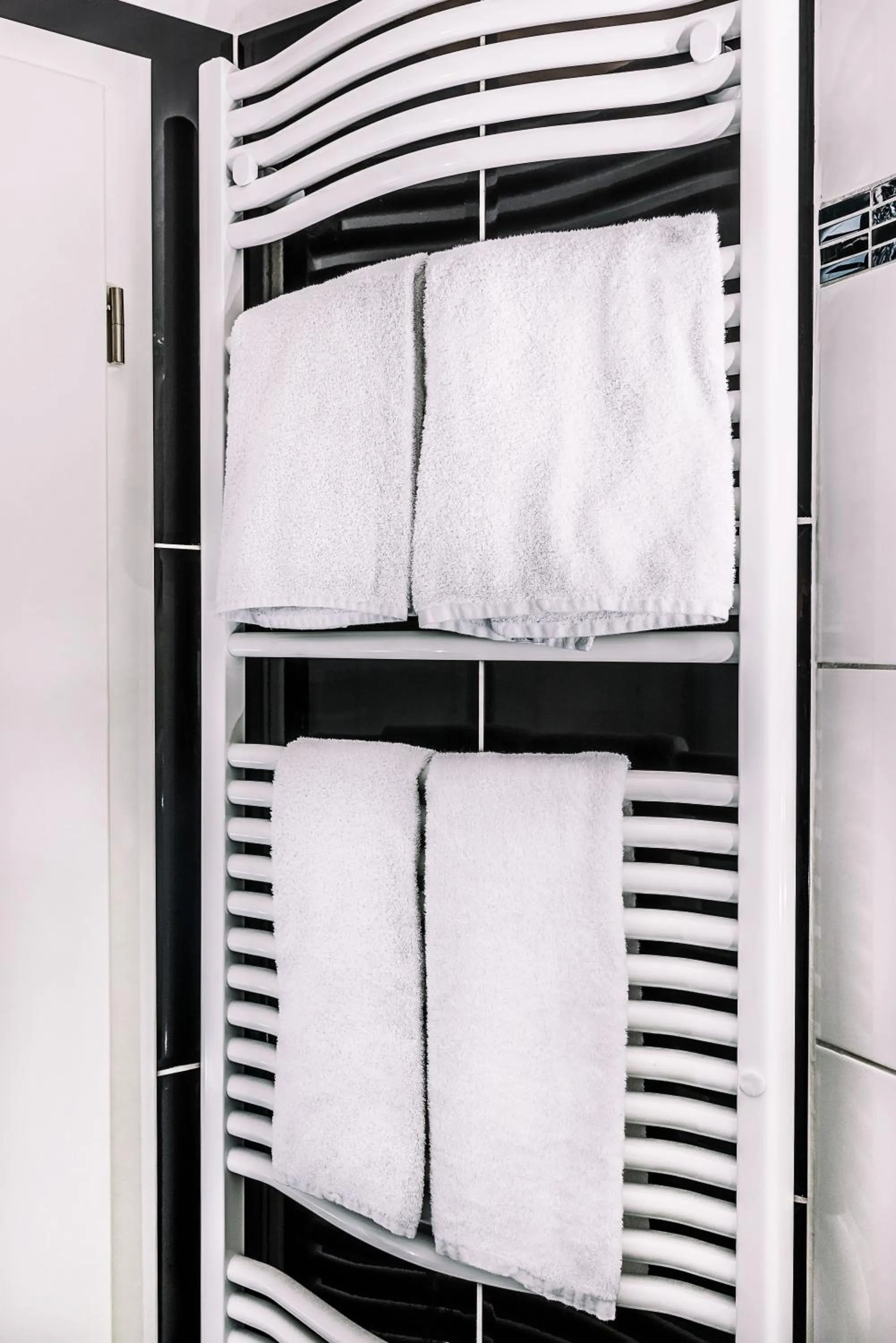 Decorative detail, Bed in Hotel SleepInn Volkspark