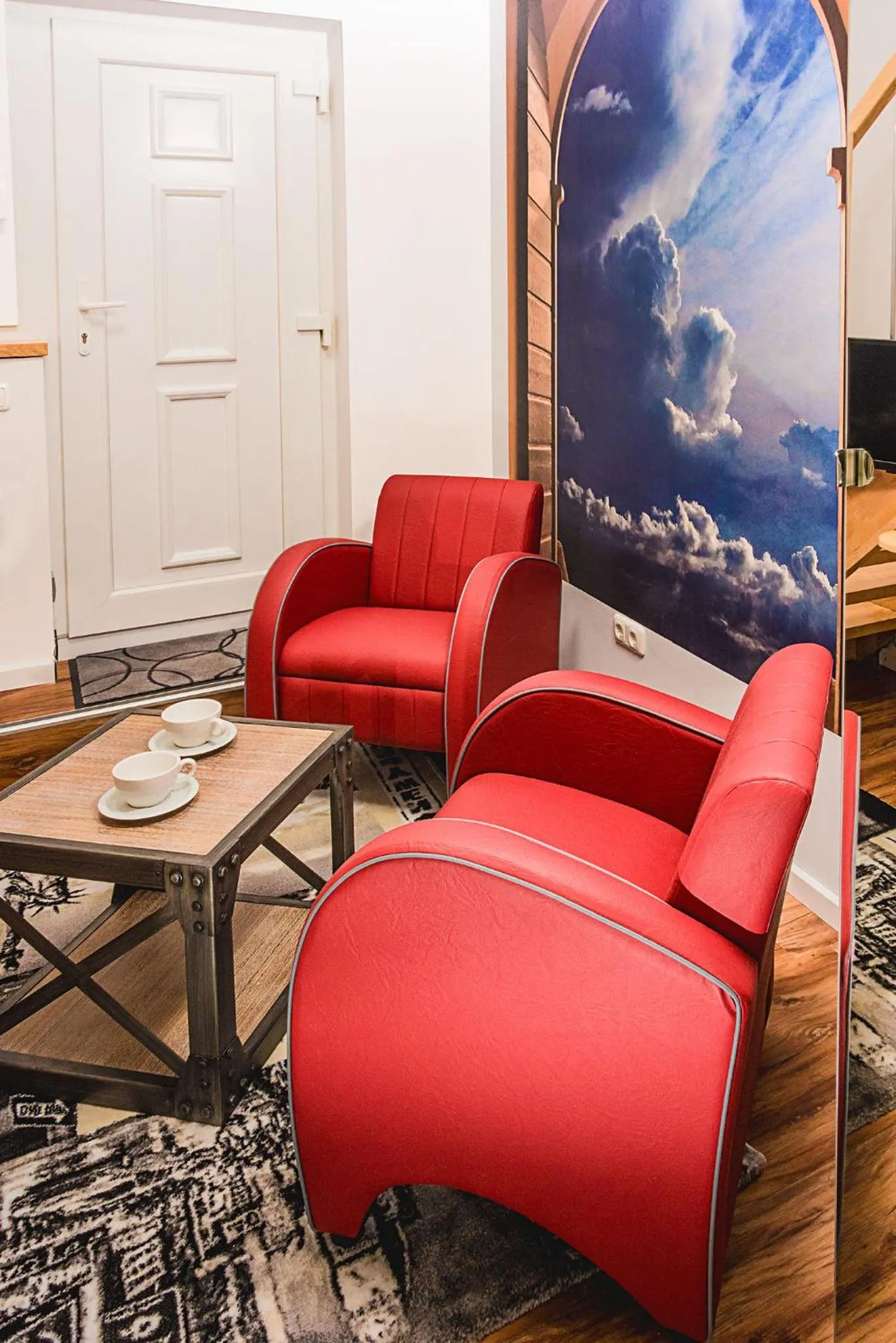 Living room in Hotel SleepInn Volkspark