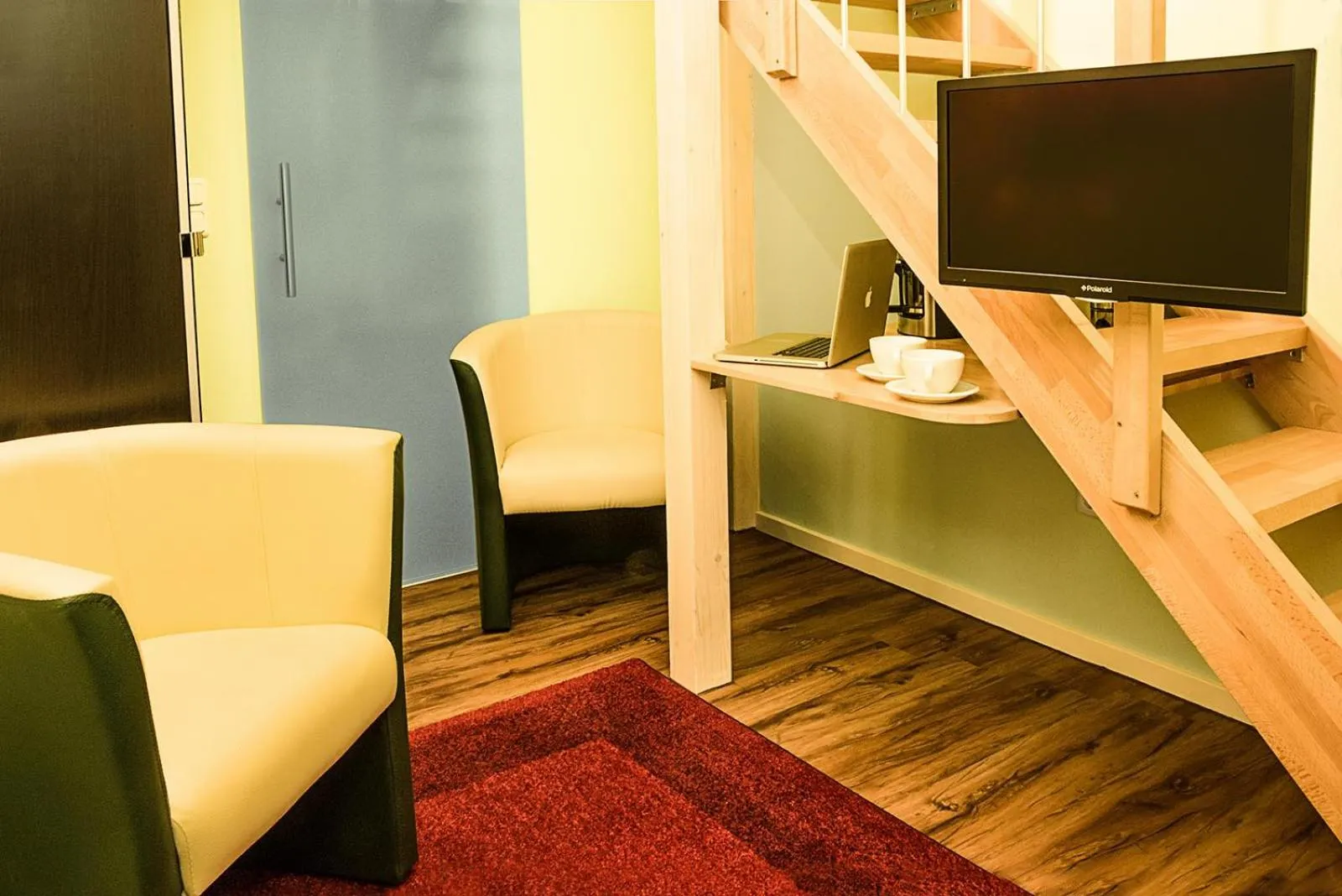 TV and multimedia in Hotel SleepInn Volkspark