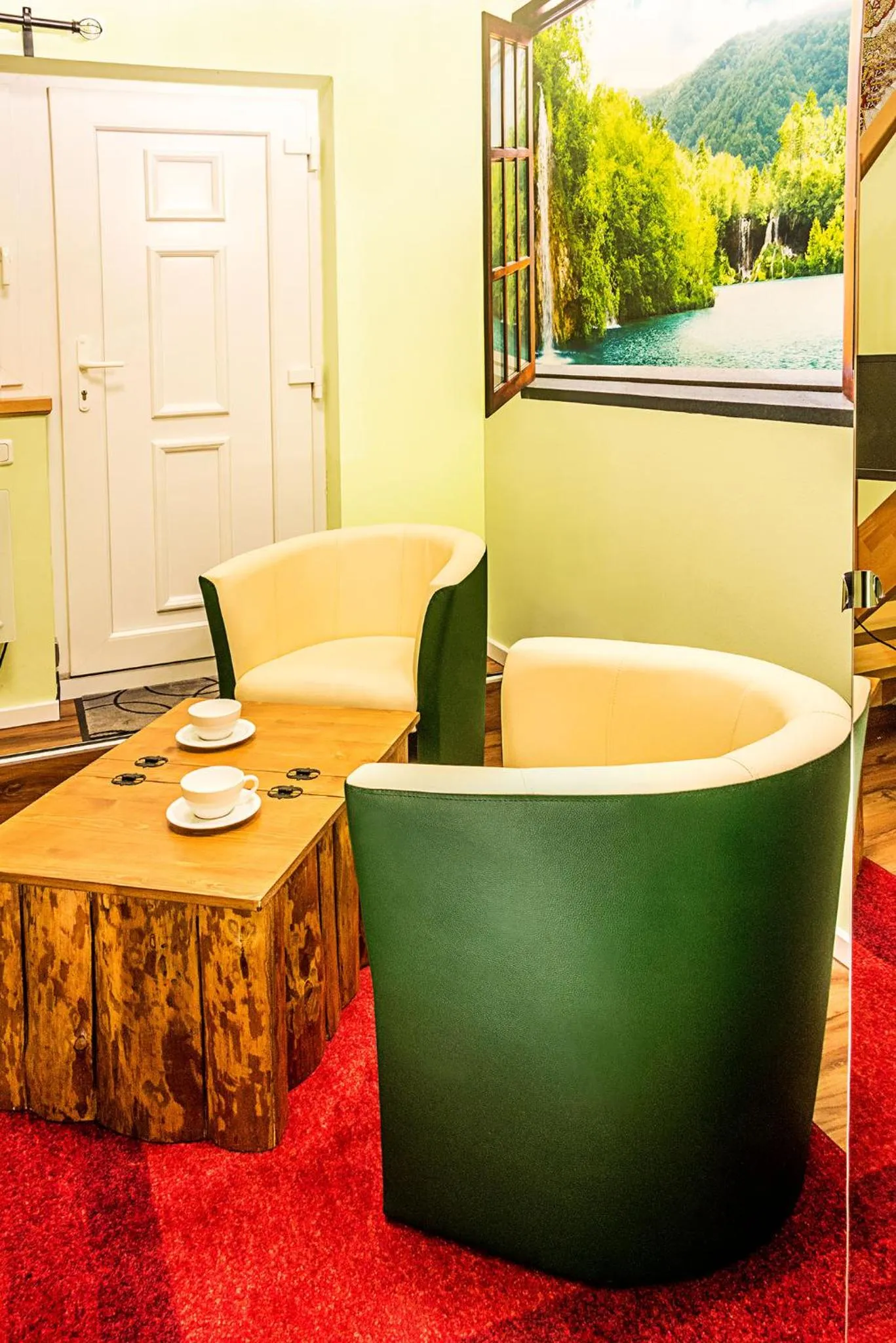 Living room in Hotel SleepInn Volkspark