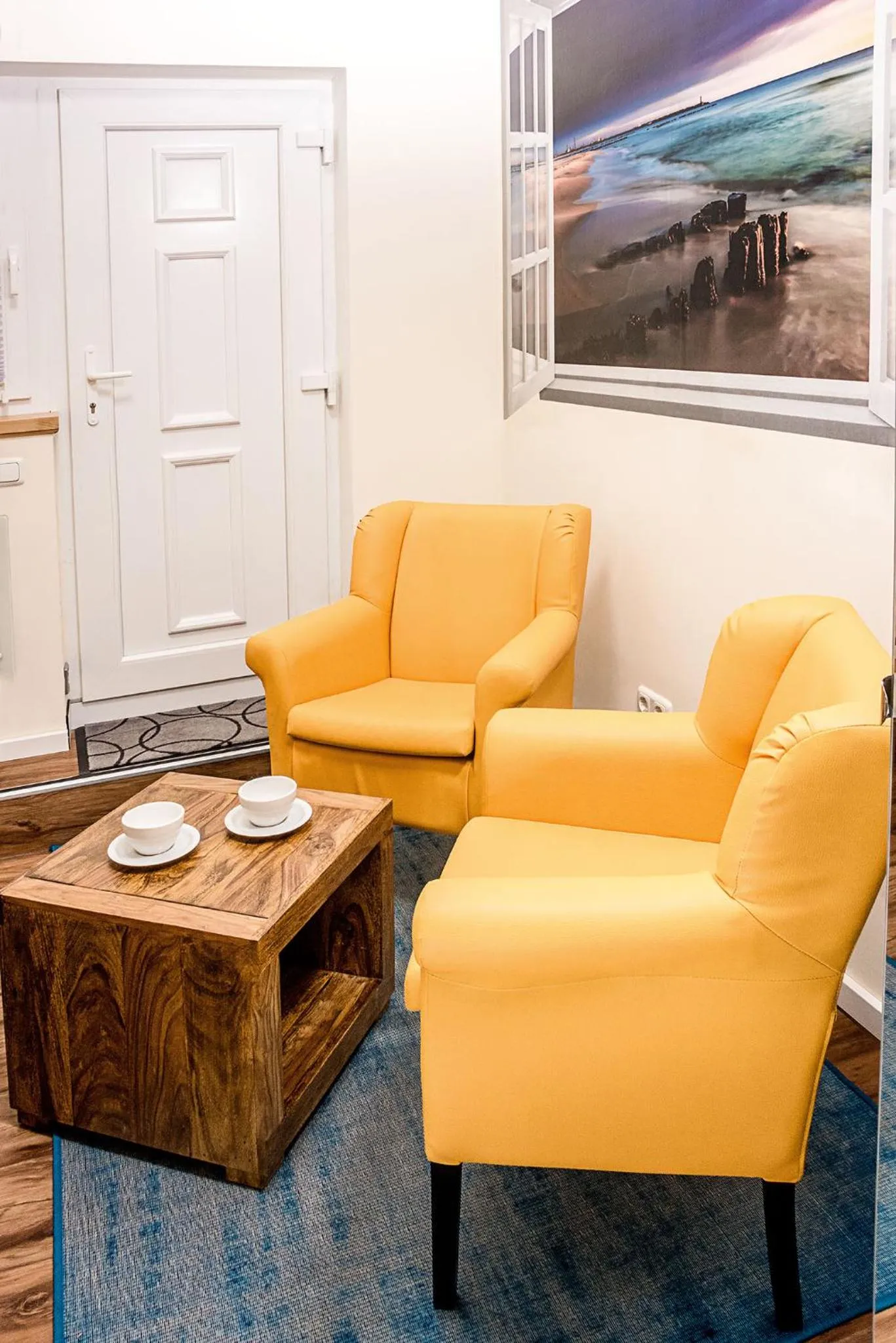 Living room in Hotel SleepInn Volkspark