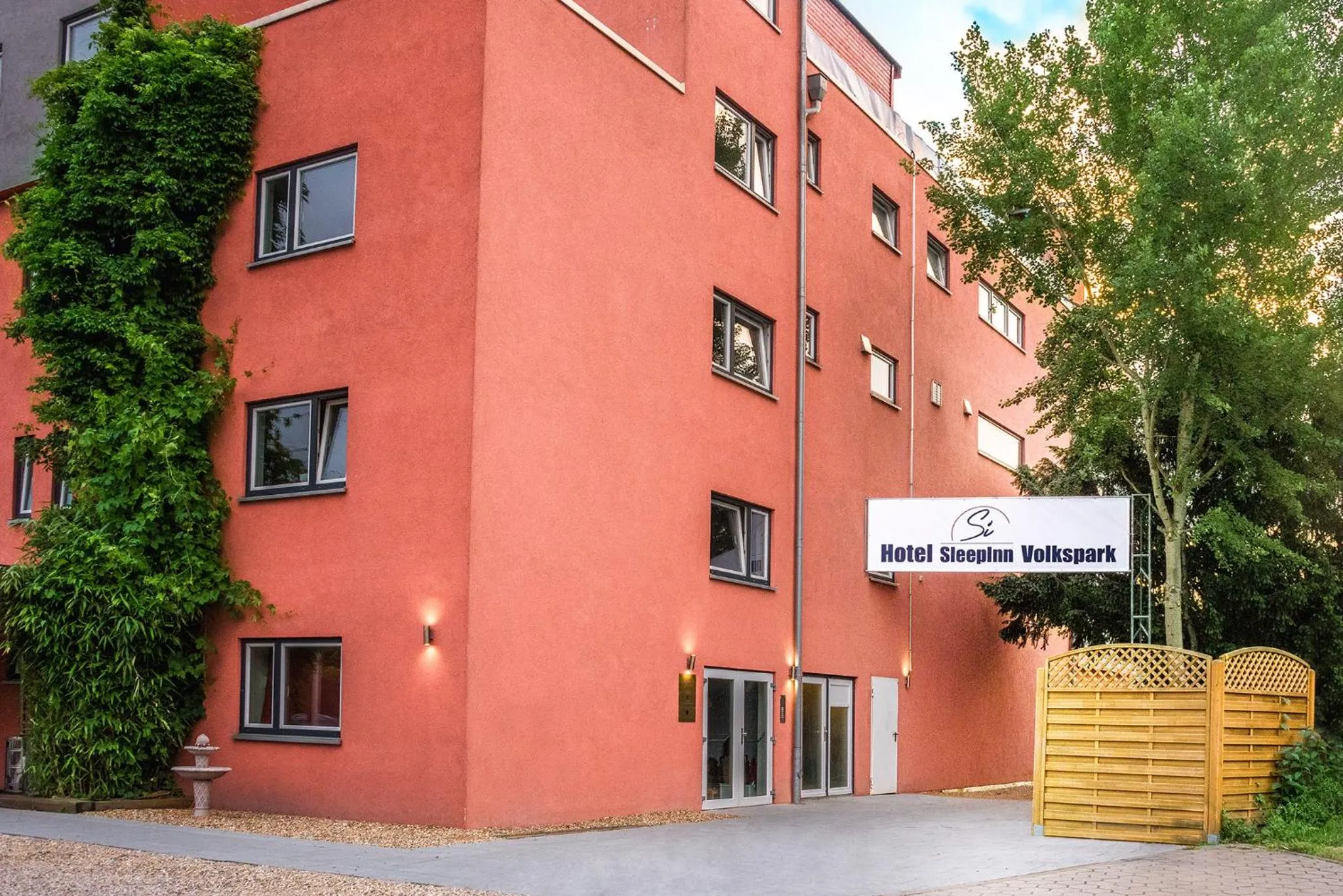 Property building in Hotel SleepInn Volkspark