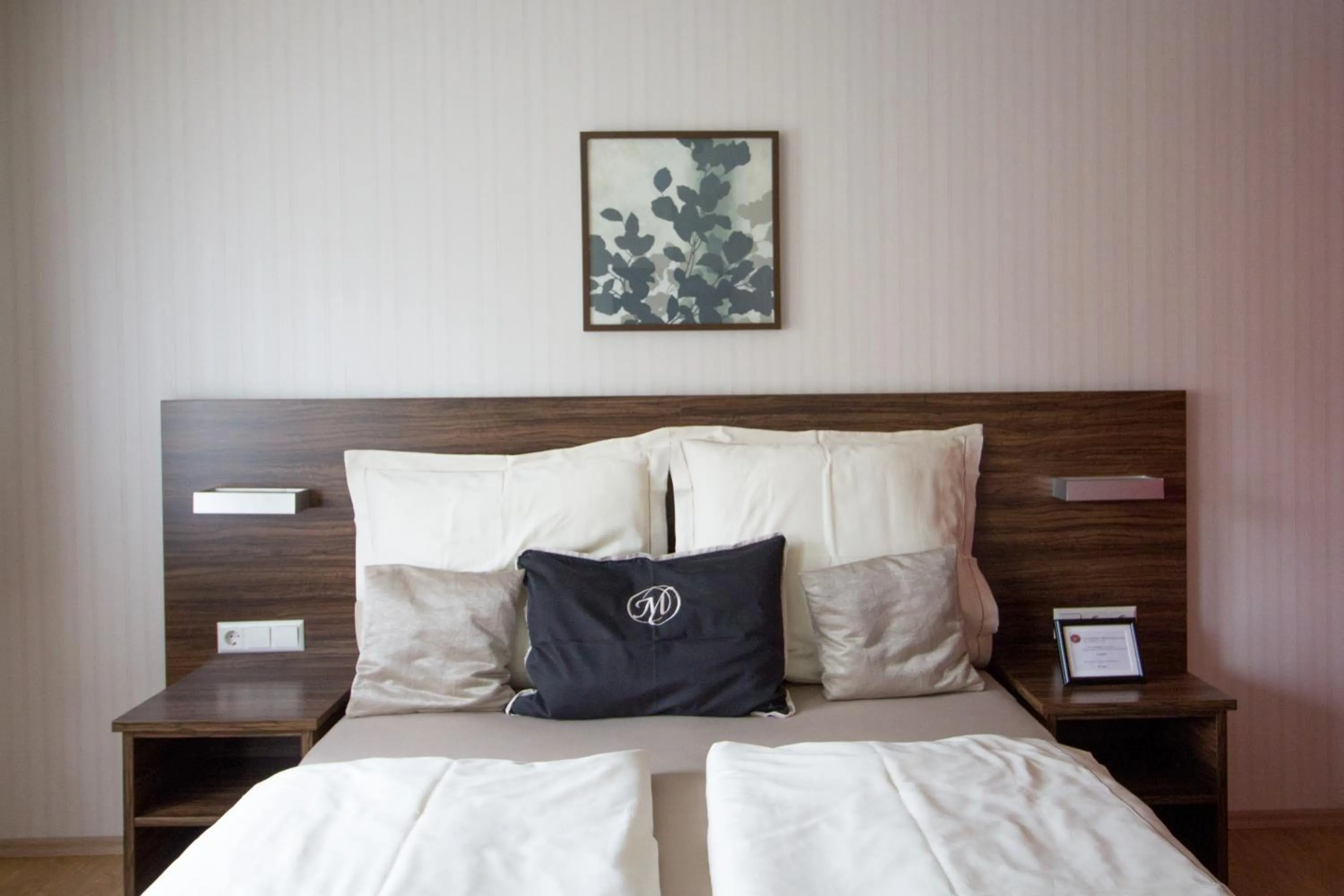 Photo of the whole room, Bed in Landhotel Wolfschlugen