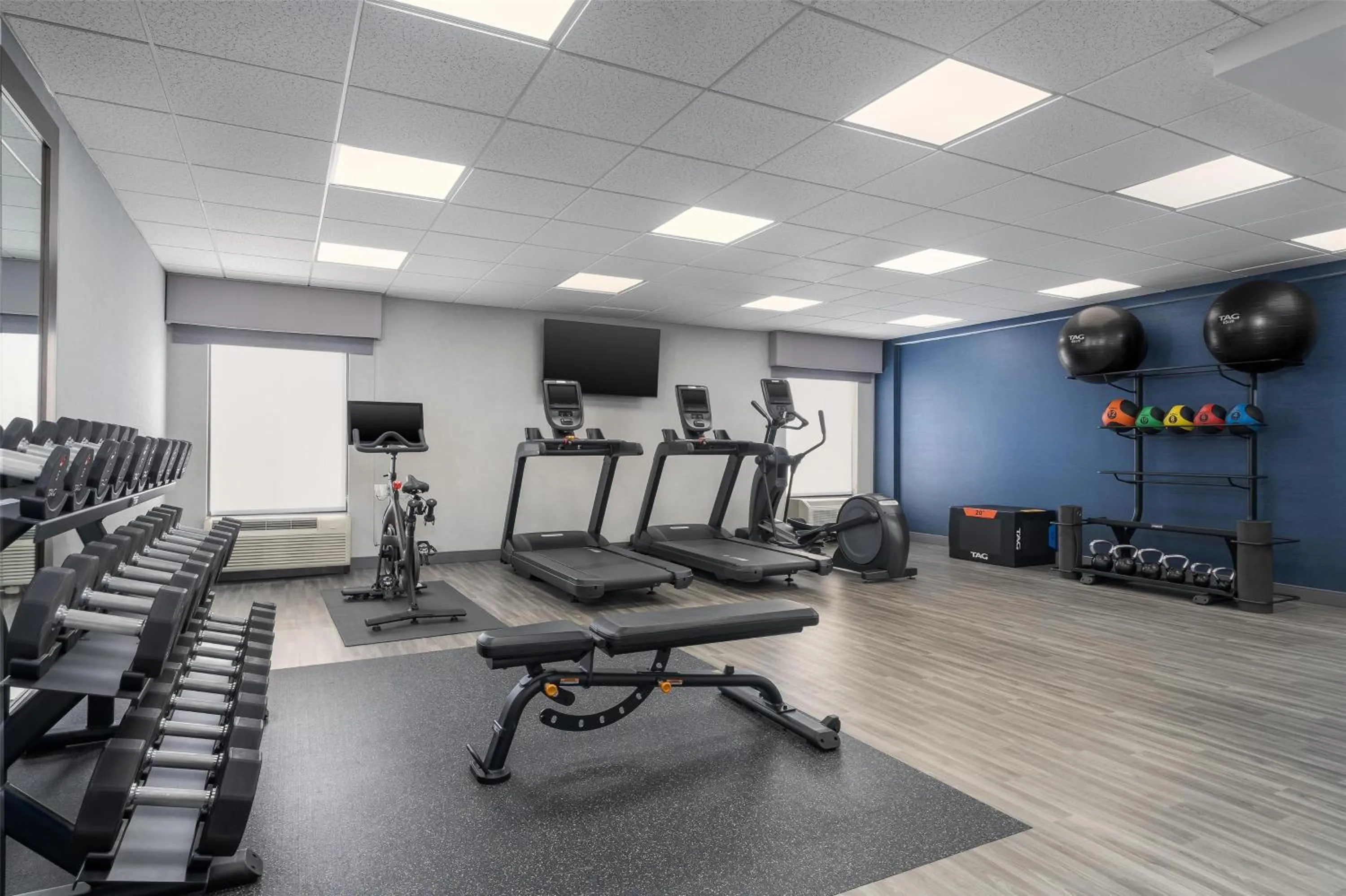 Fitness centre/facilities in Hampton Inn Altoona