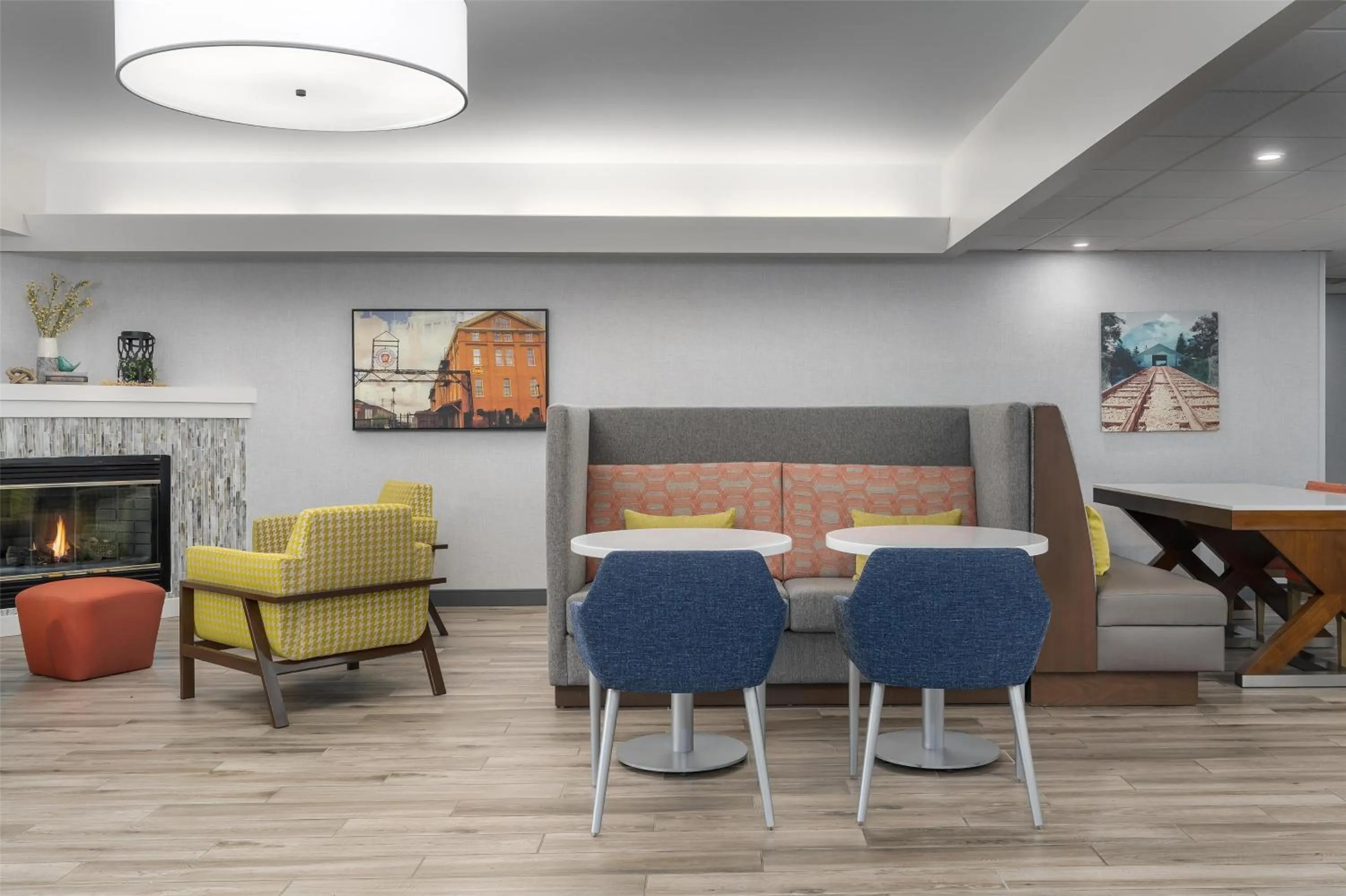 Lobby or reception in Hampton Inn Altoona