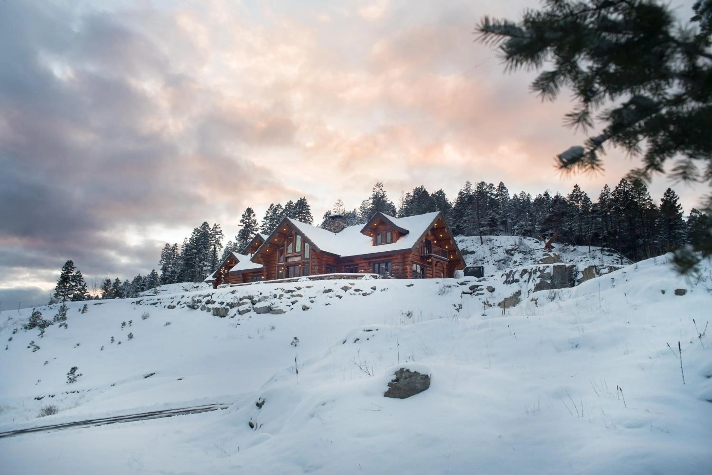Winter in Coyote Bluff Estate