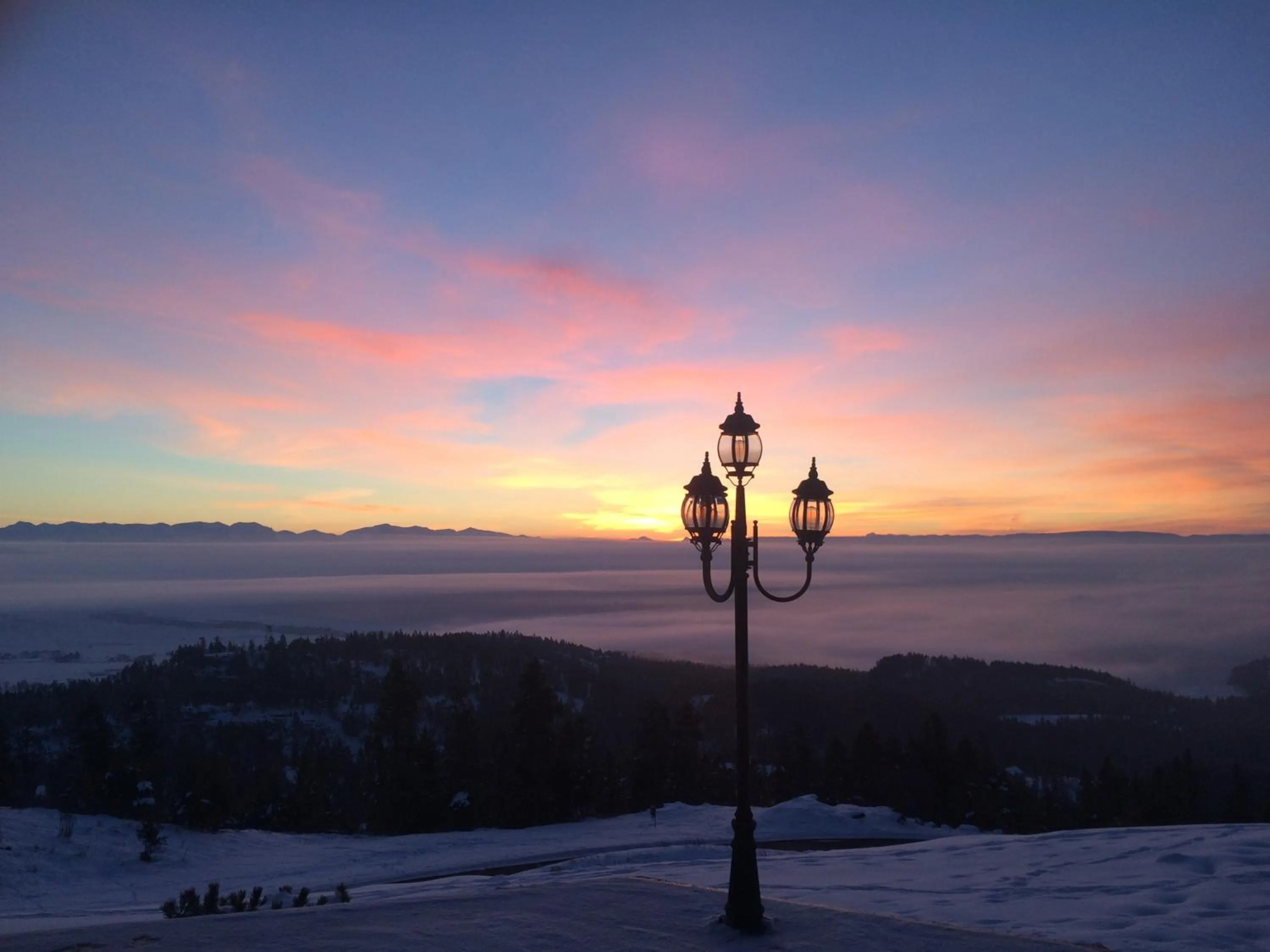 Winter in Coyote Bluff Estate