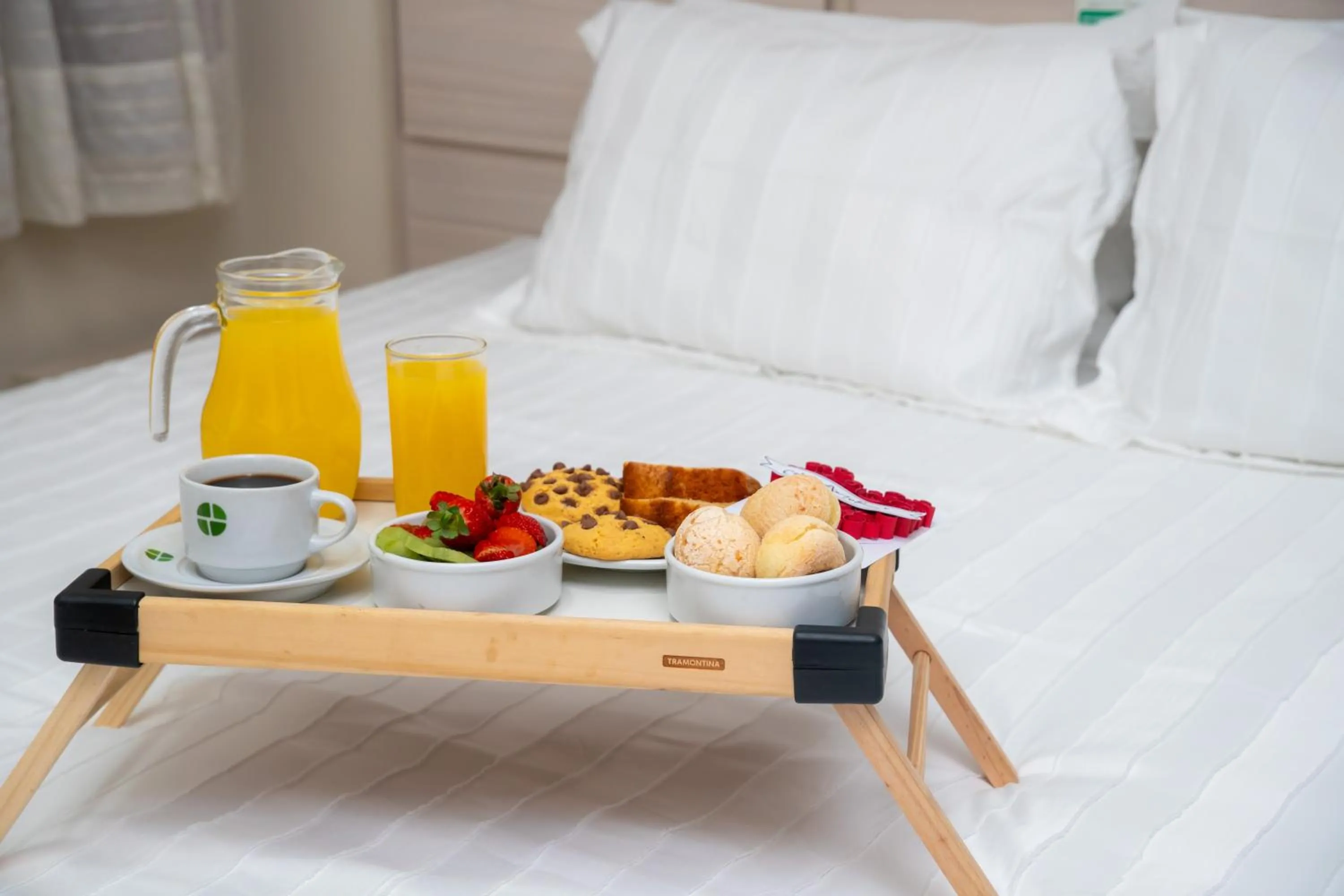 Breakfast, Bed in Hotel Golden Park Sorocaba & Convenções by Nacional Inn