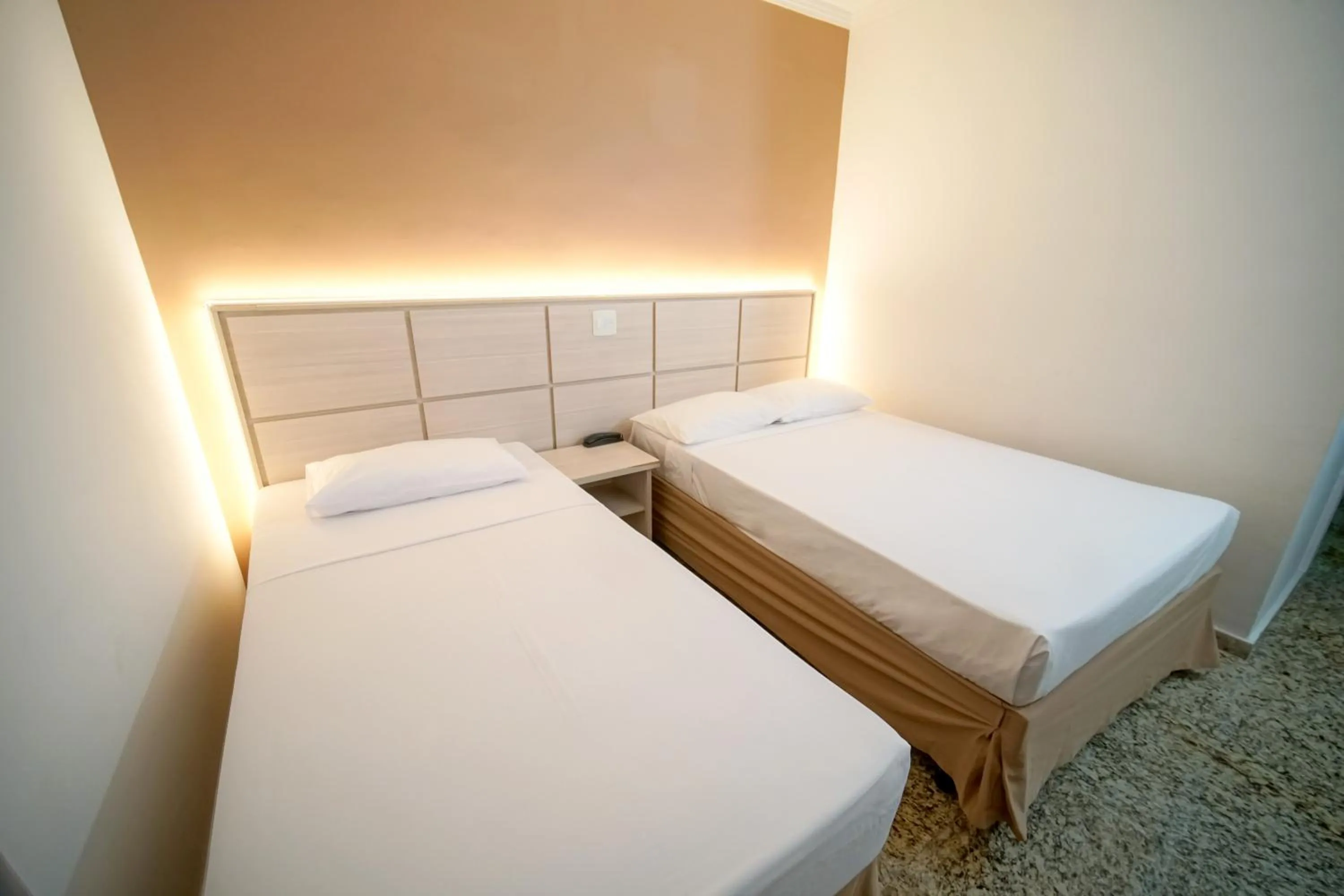 Bed in Hotel Golden Park Sorocaba & Convenções by Nacional Inn