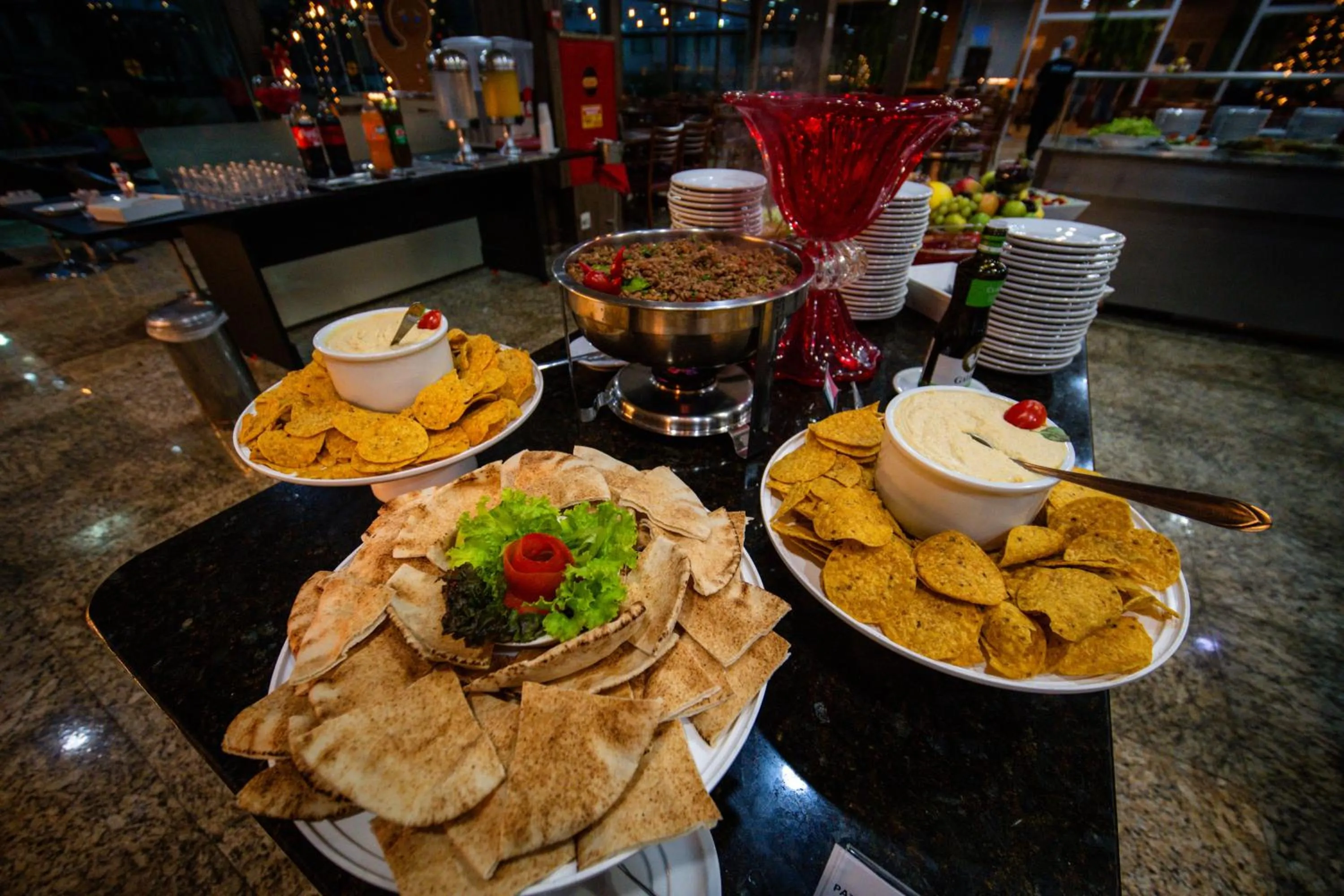 Restaurant/places to eat in Hotel Golden Park Sorocaba & Convenções by Nacional Inn