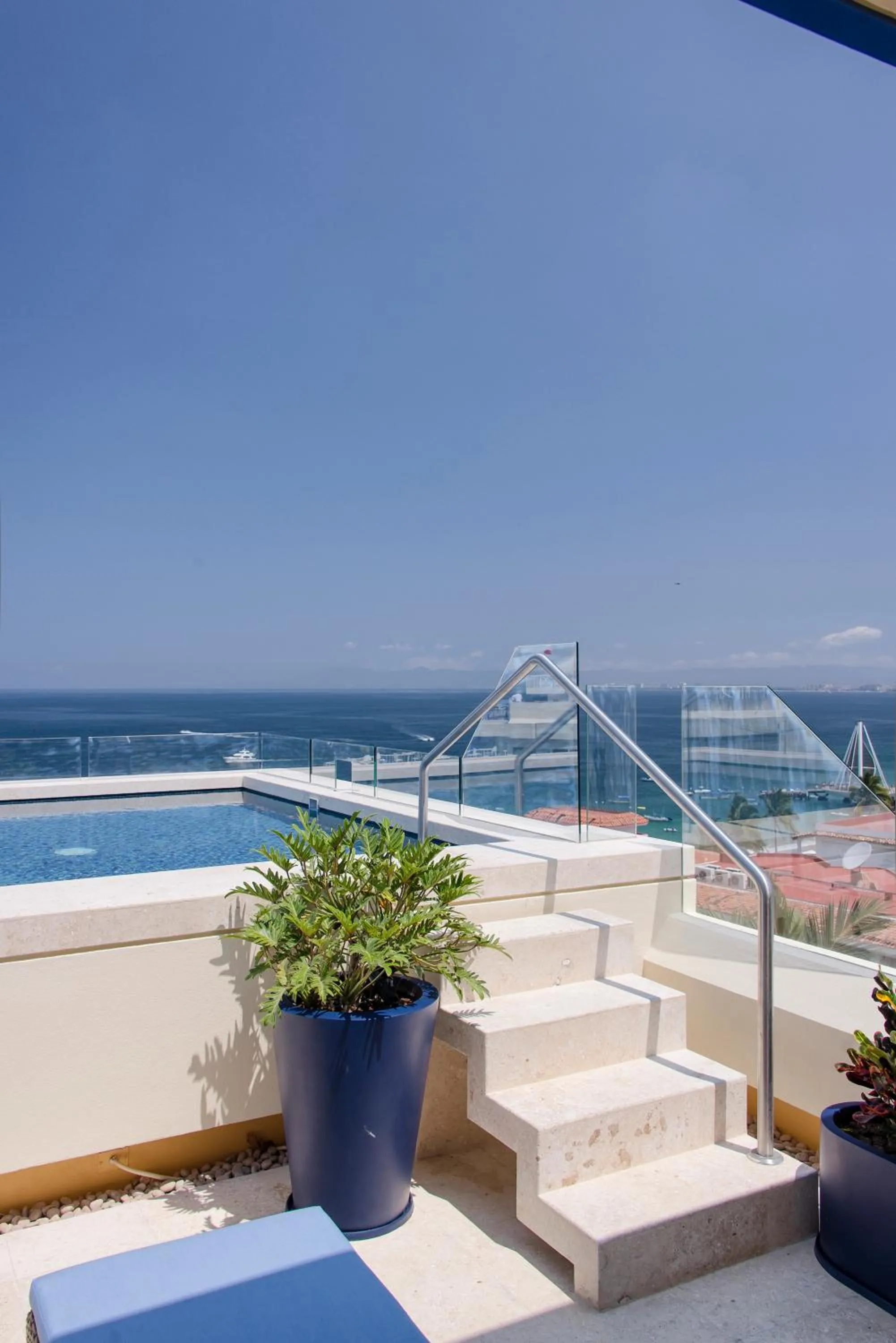 Pool view in V Azul Vallarta - Luxury Vacation Rental Adults Only