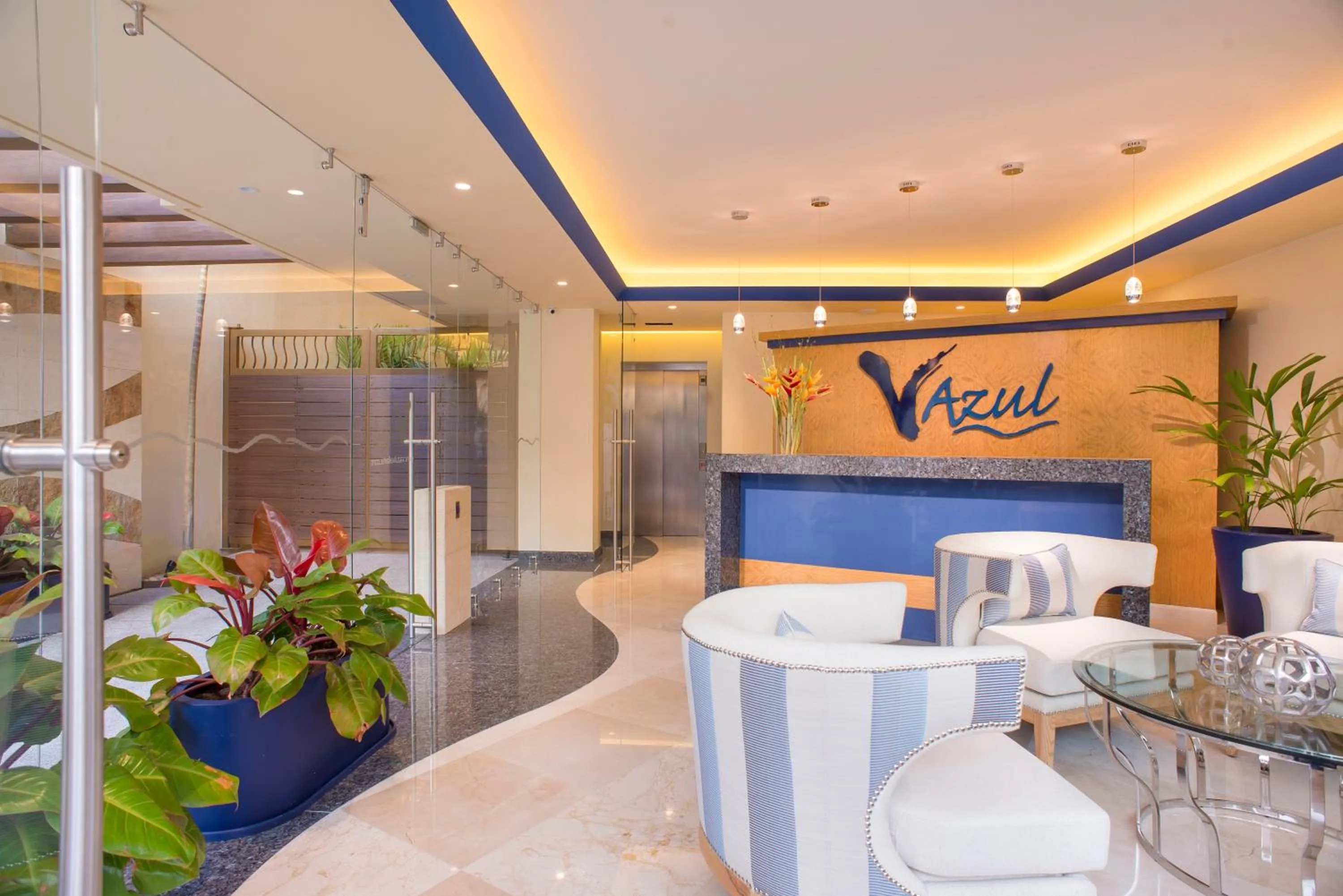 Lobby or reception in V Azul Vallarta - Luxury Vacation Rental Adults Only