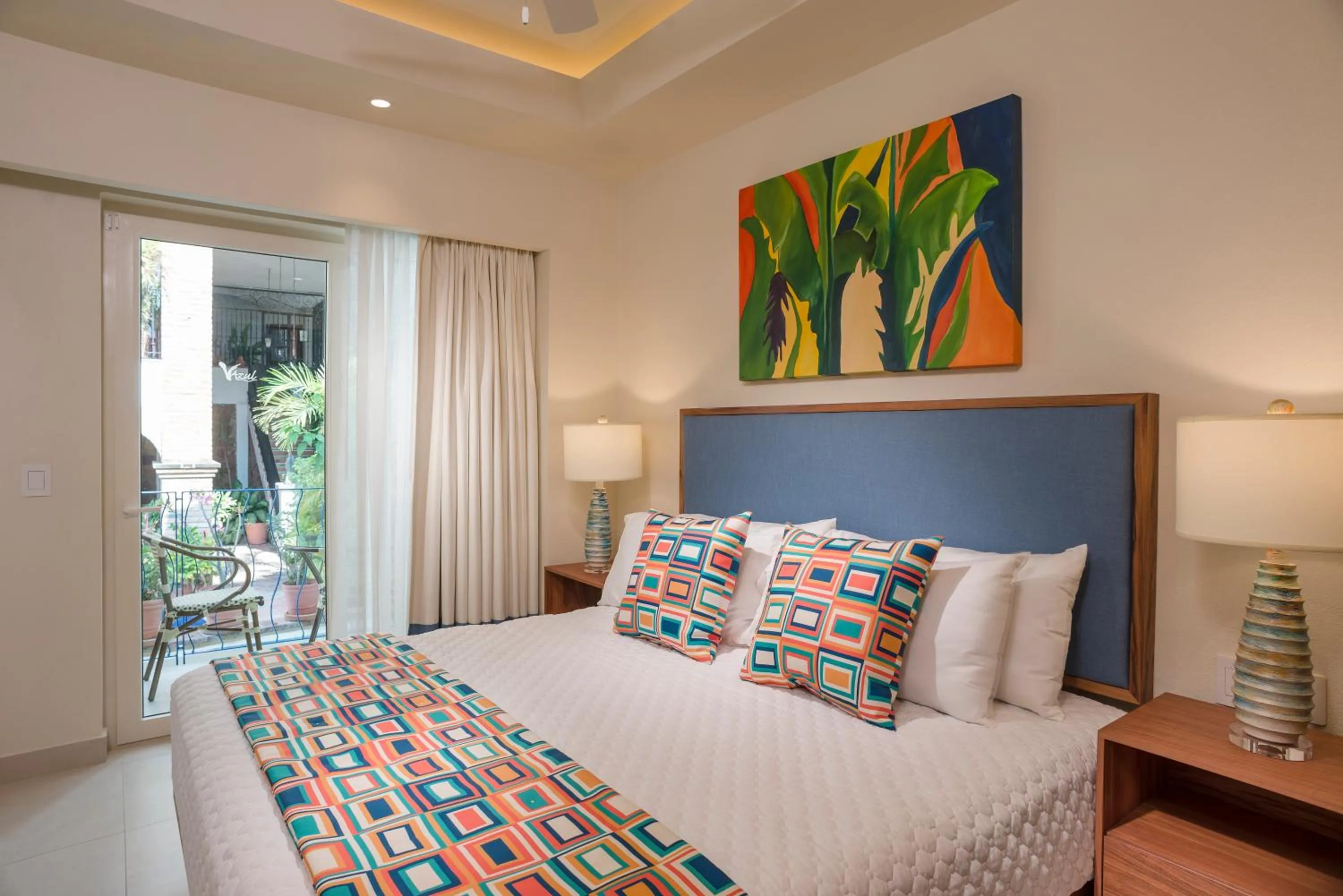 Bed in V Azul Vallarta - Luxury Vacation Rental Adults Only