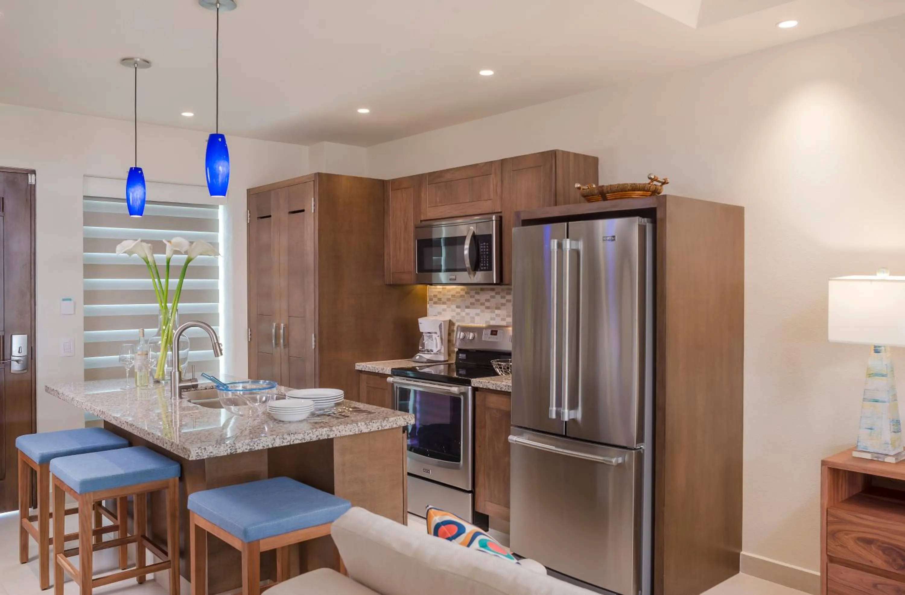 Kitchen or kitchenette in V Azul Vallarta - Luxury Vacation Rental Adults Only