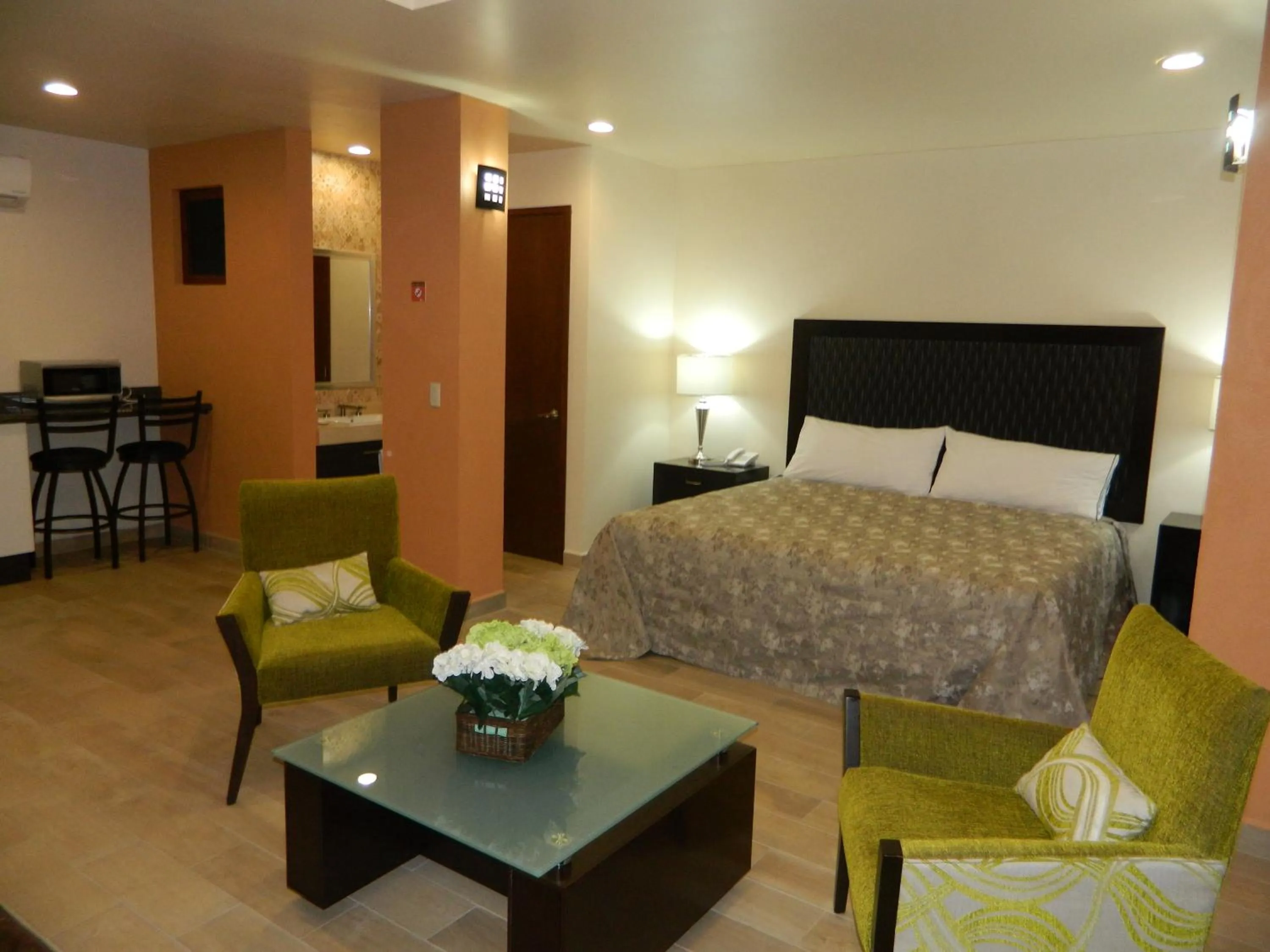 Decorative detail in Hotel Plaza Bernal