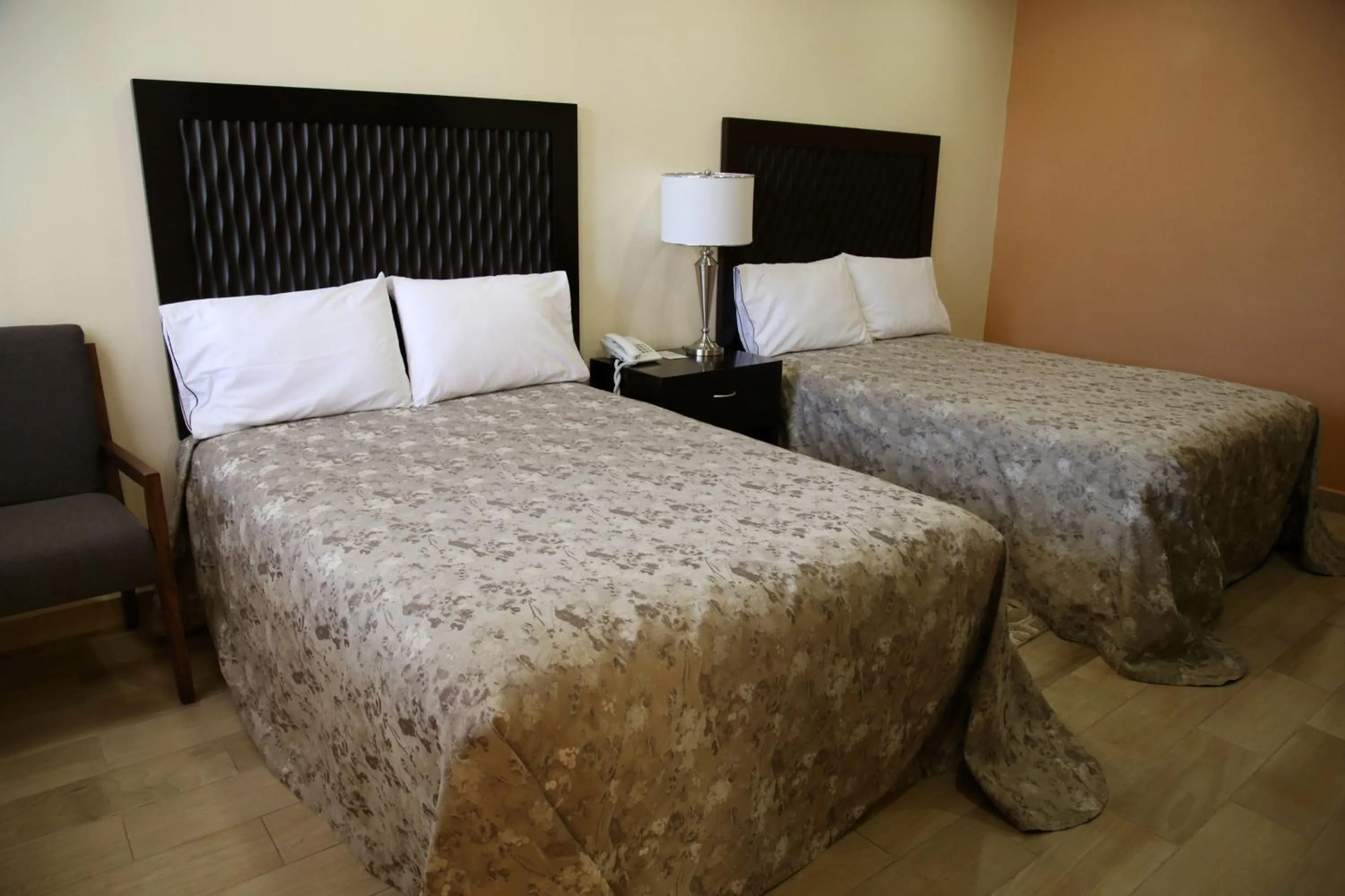 Decorative detail, Bed in Hotel Plaza Bernal