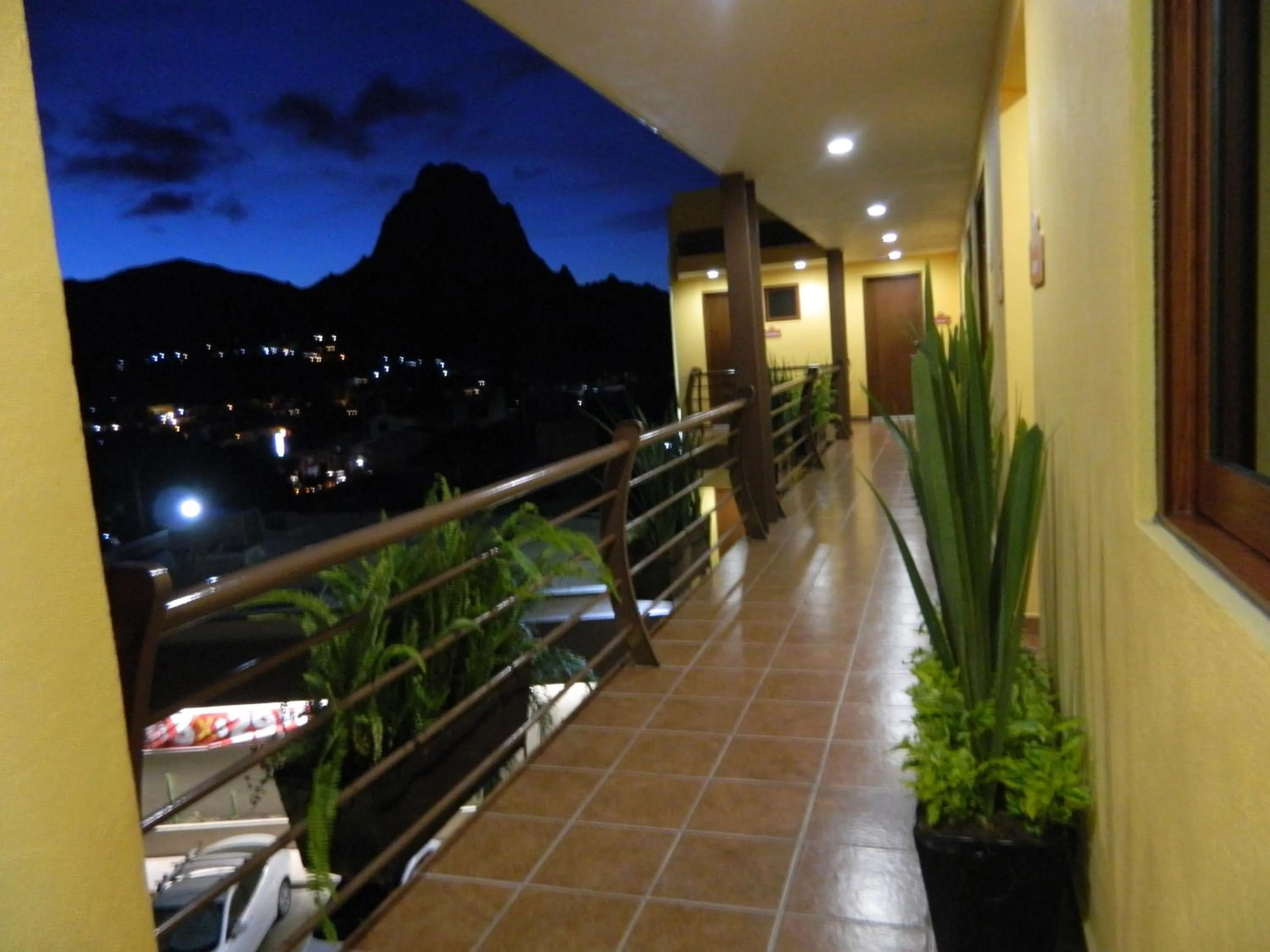 Property building in Hotel Plaza Bernal